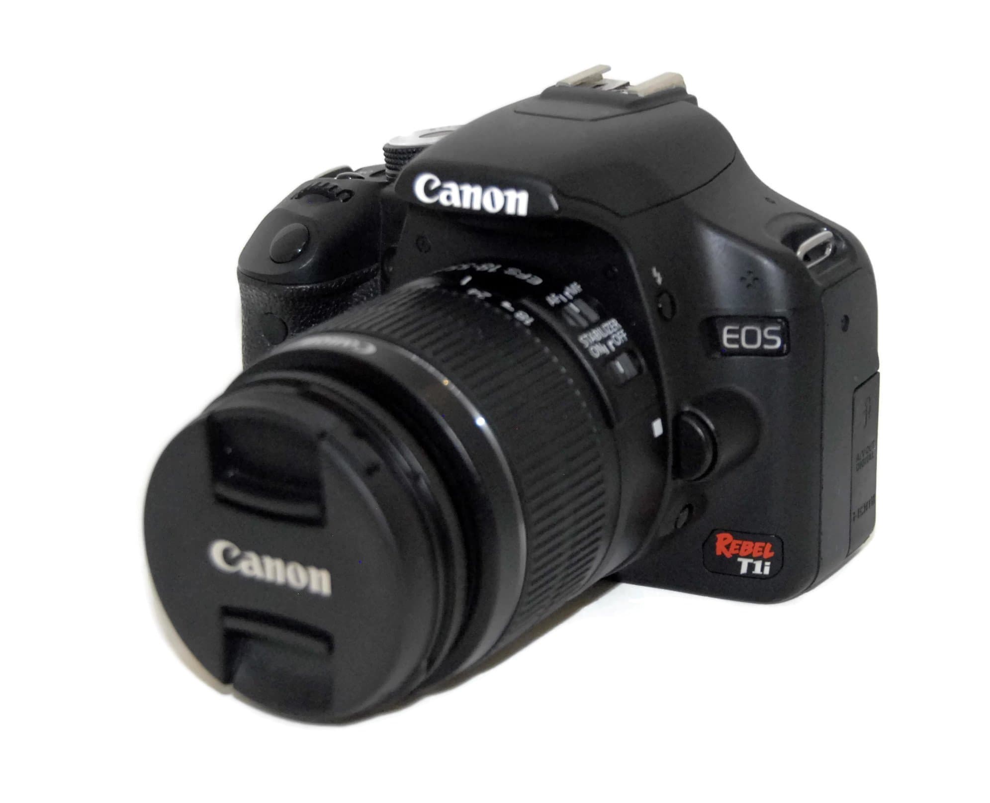 Canon EOS Rebel T1i 15.1 MP CMOS Digital SLR Camera with 3-Inch LCD and EF-S 18-55mm f/3.5-5.6 IS Lens