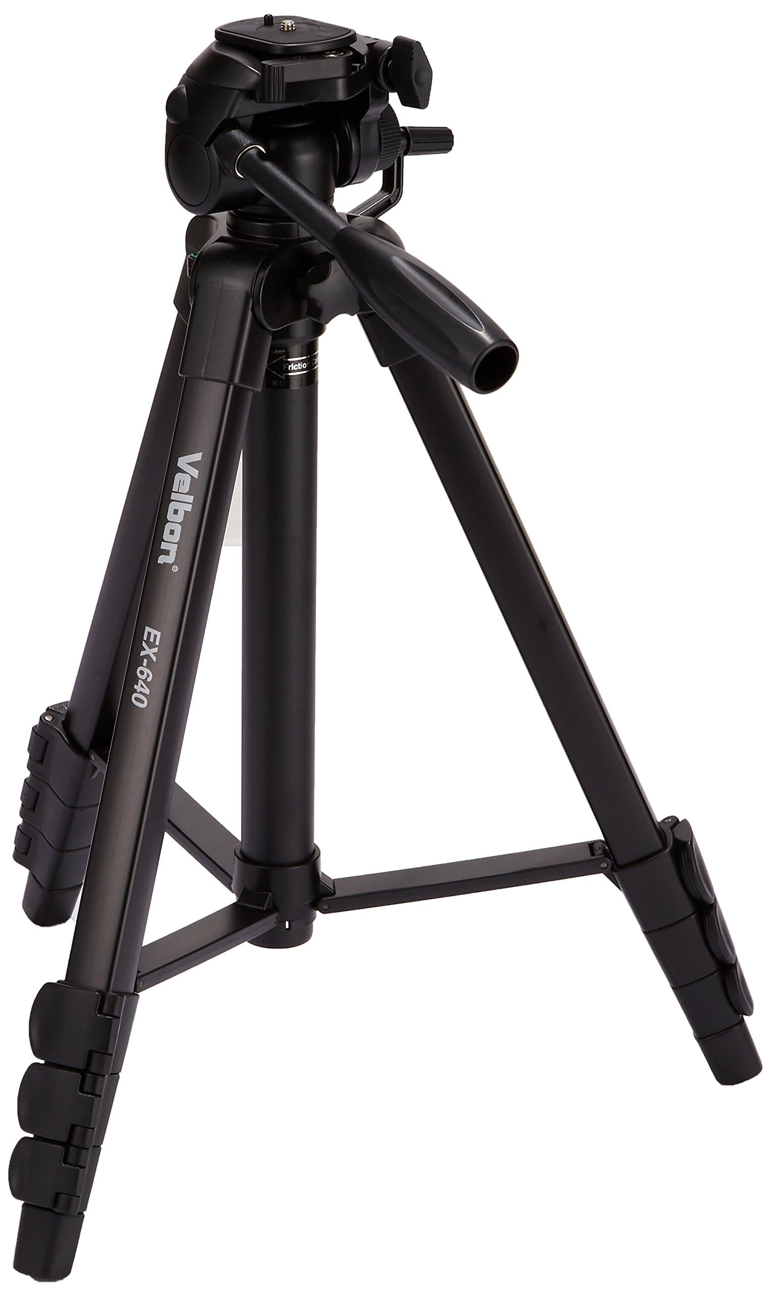 Velbon VEX640 Camera Tripod with Transport Bag