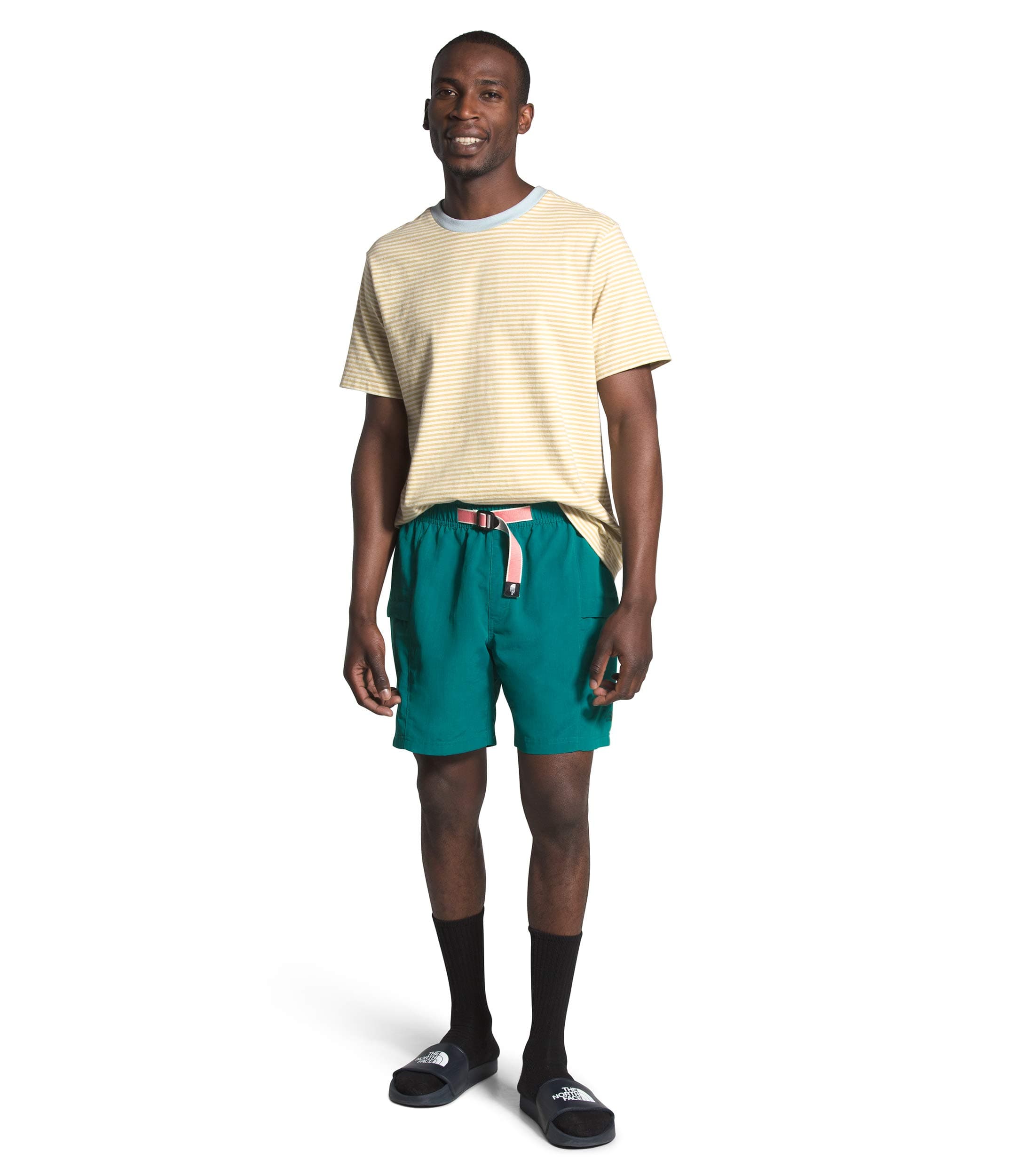 THE NORTH FACE Men's Class V Belted Trunk, Fanfare Green, XL, REG