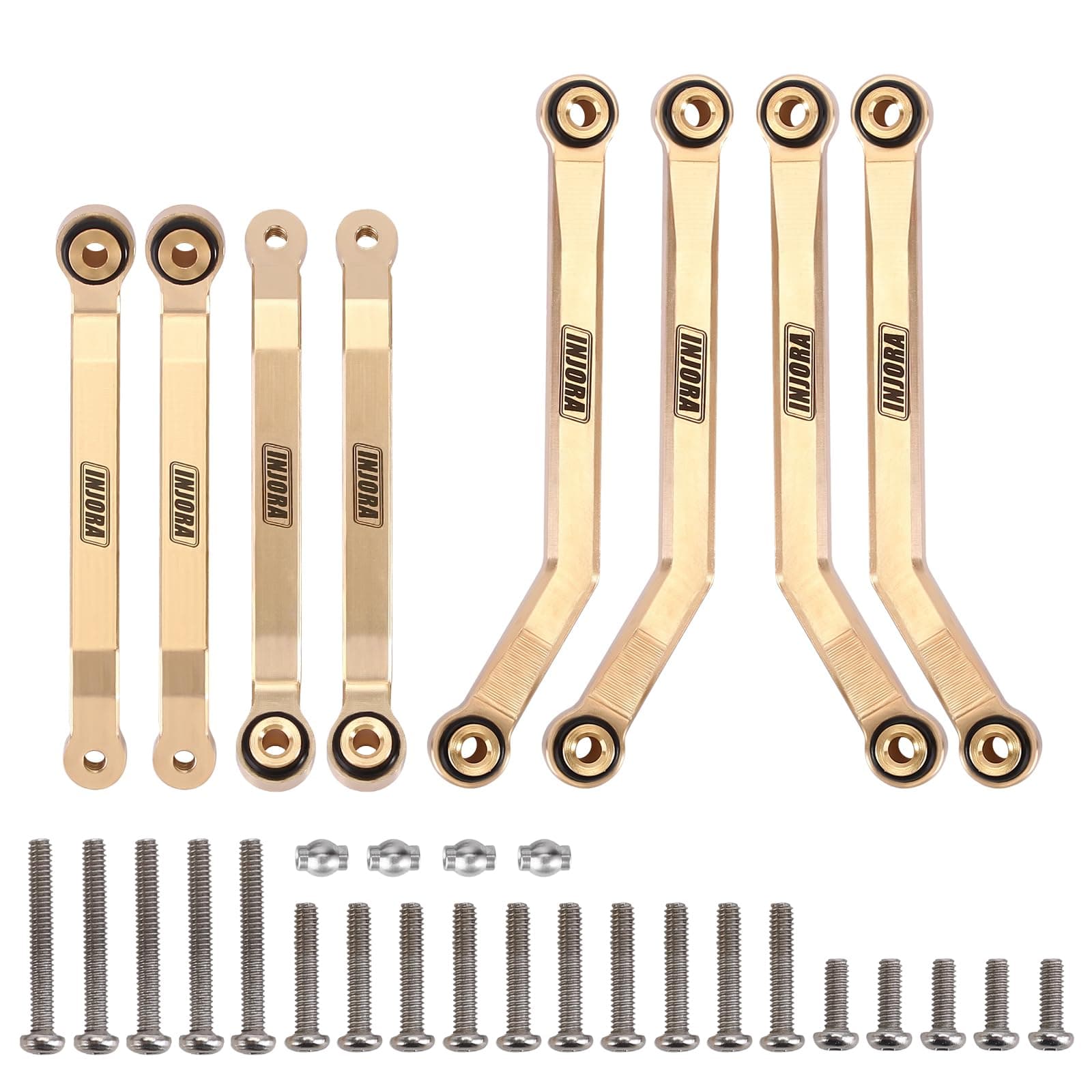 Brass High Clearance Chassis Links 39g Heavy Brass Links for FMS FCX24 1/24 Upgrade Part