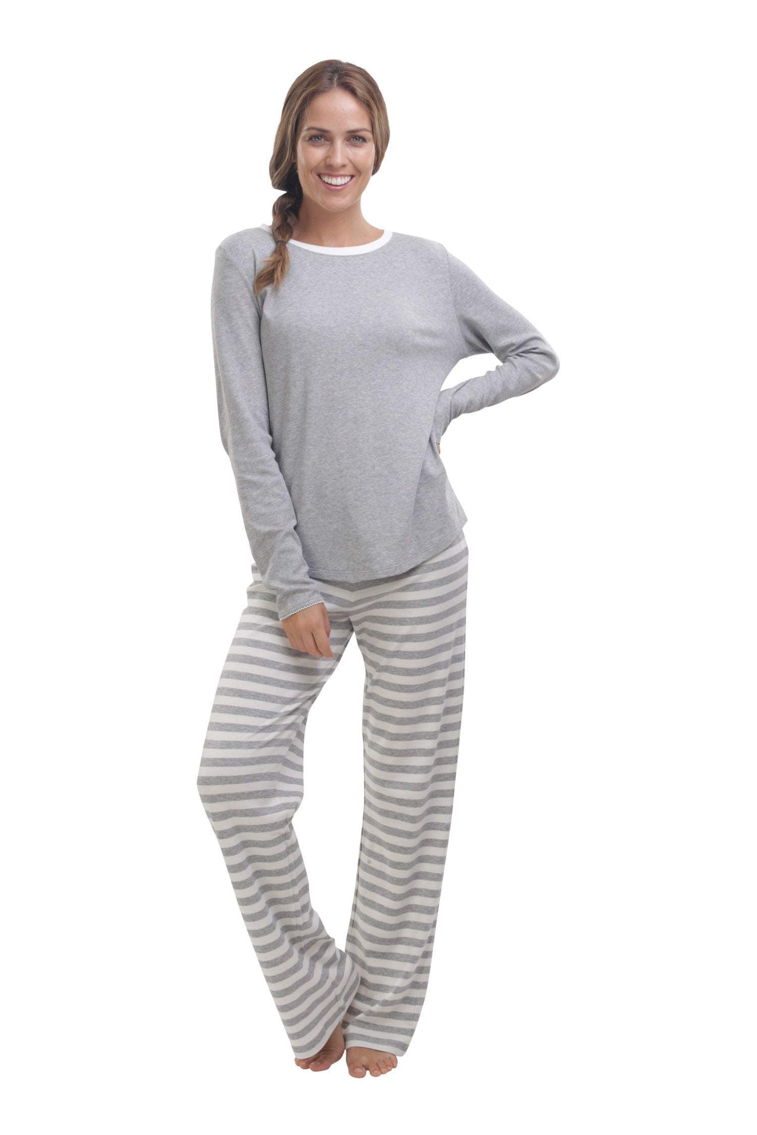 jijamasIncredibly Soft Pima Cotton Women’s Pajama Set The Soul Mate
