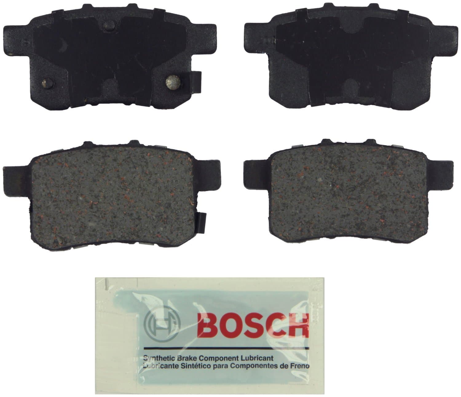 BE1336 Blue Ceramic Disc Brake Pad Set - Compatible with Select Dodge Journey; Honda Accord; REAR