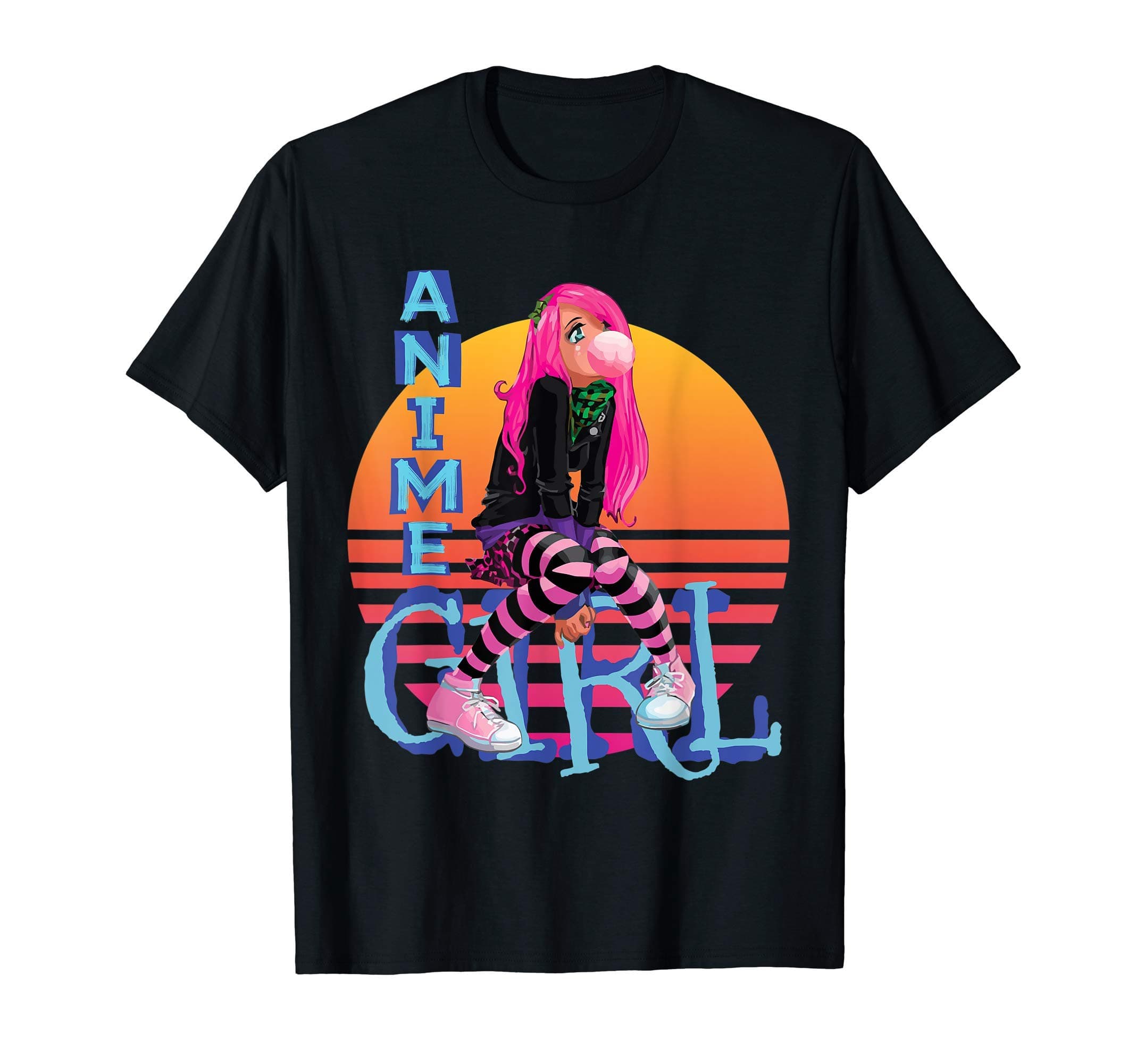 Anime Girl Kawaii Goth Clothes Teen Girls WomenKawaii Anime Girl Kawaii Clothes Anime Clothing Otaku Manga T-Shirt