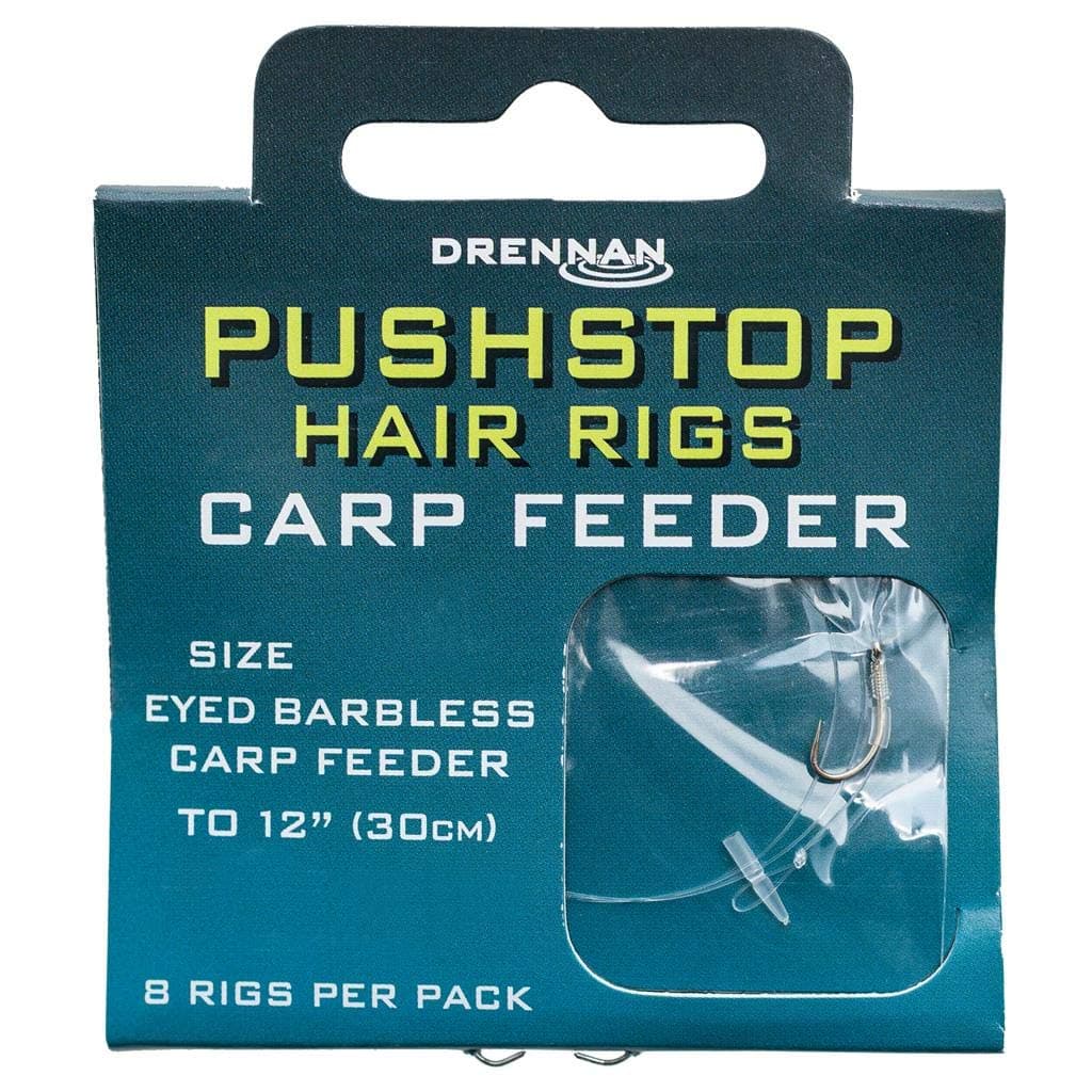 DRENNAN CARP FEEDER QUICKSTOP HAIR RIGS SIZE 16 - HNQCFD016