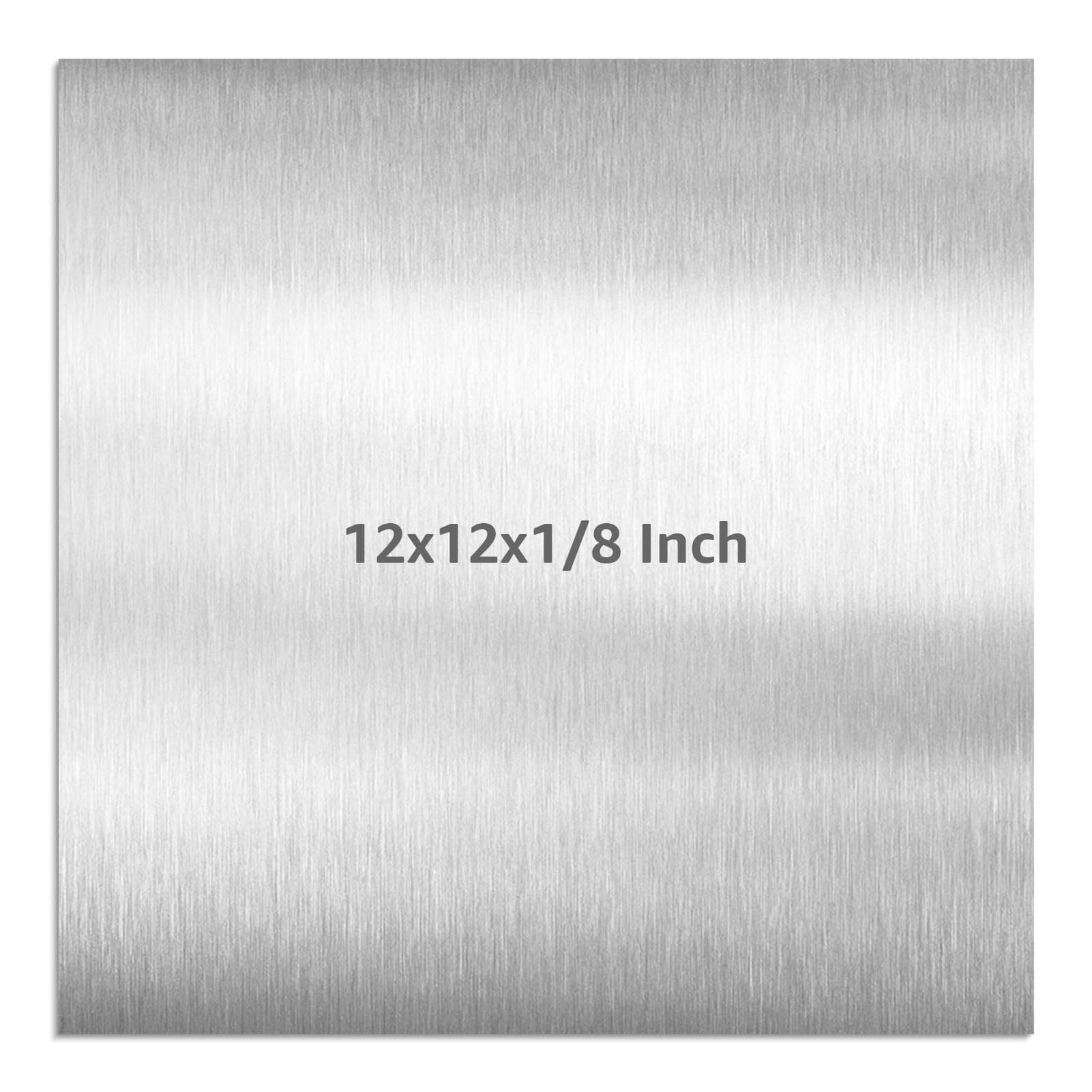 Aluminum Sheet Metal 12" x 12" x 1/8"