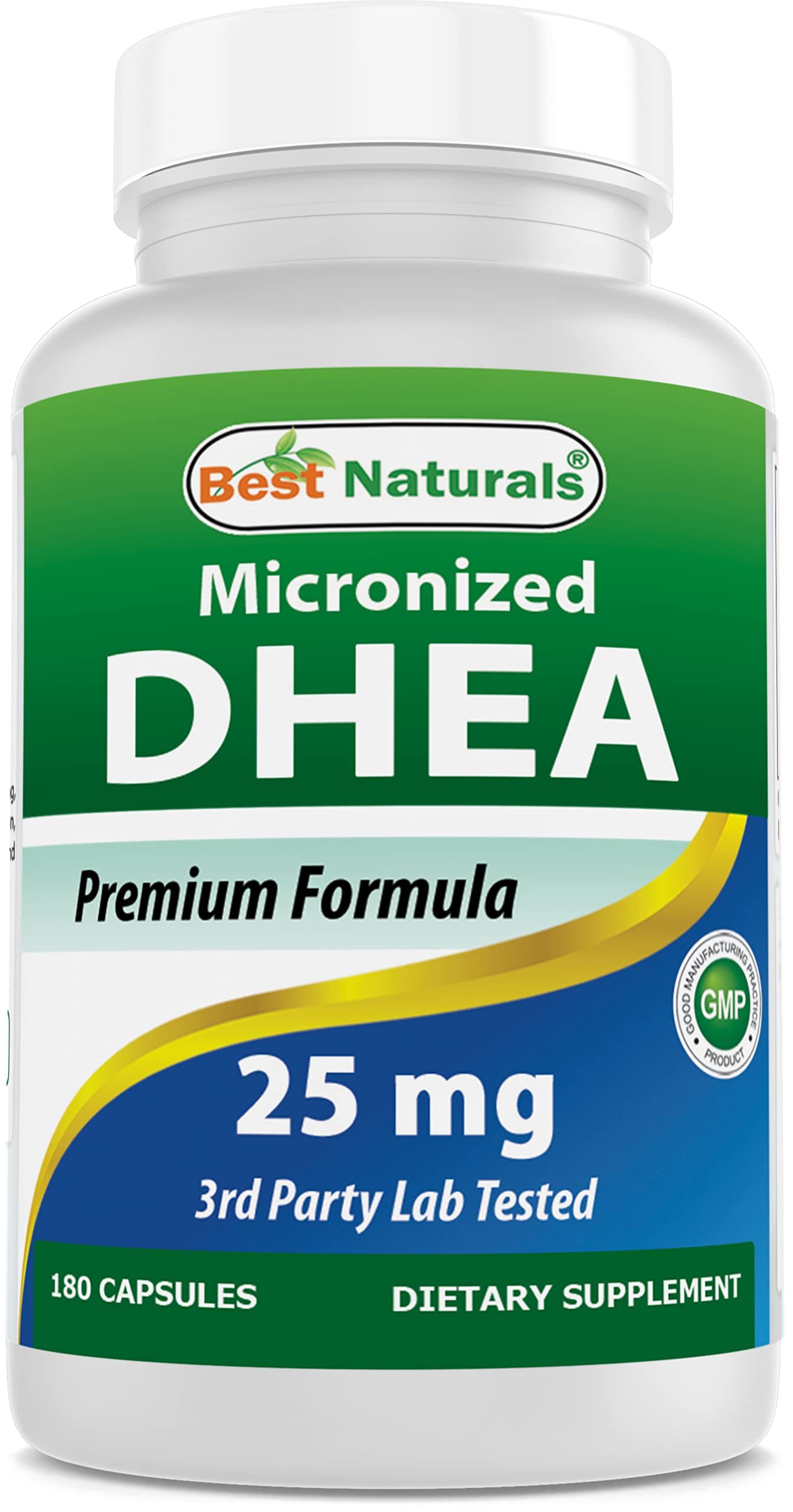 Micronized DHEA 25 mg 180 Capsules