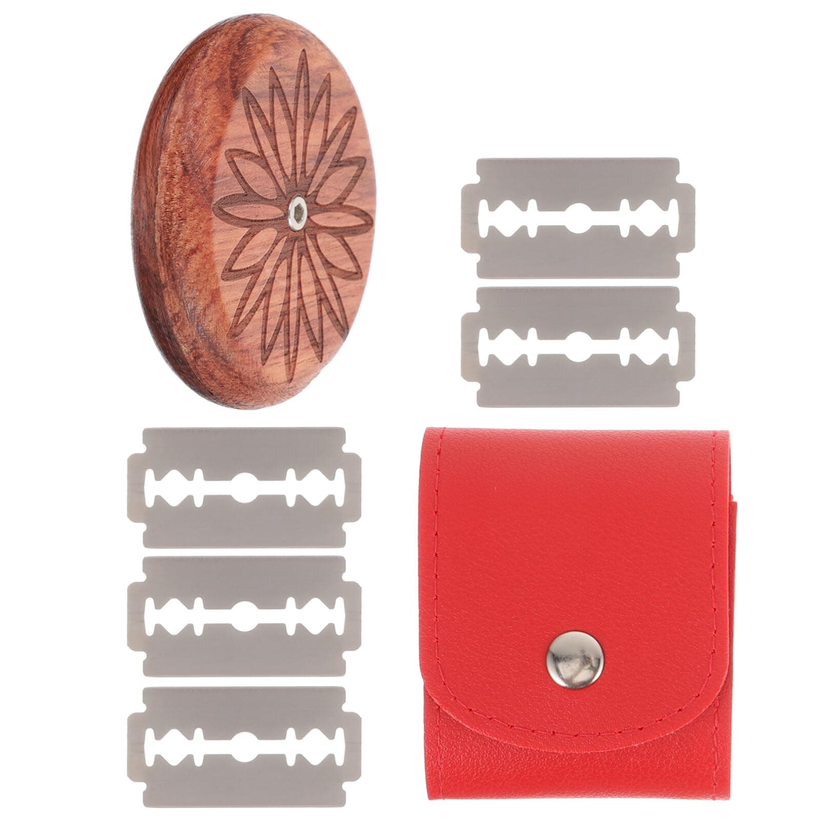 BESTonZON 1 Set Bread Cutter Bread Slashing Lame Bread Lameknife Bread Scoring Lame Bread Razor Blade Dough Lame Slasher Tools Baking Bread Slicing Blade Wooden Trimming Making Tools