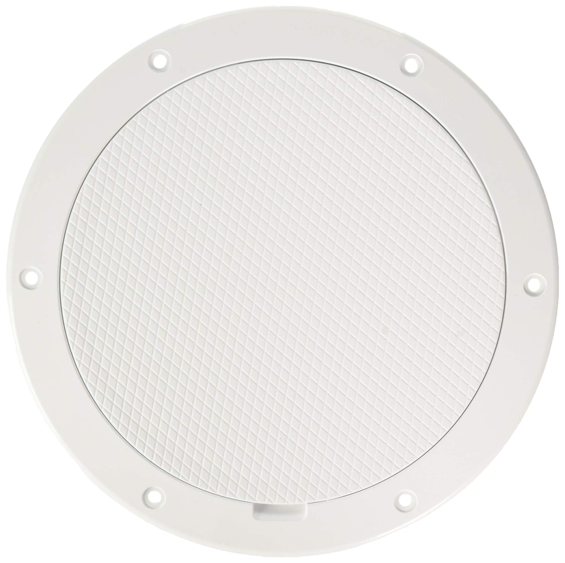 BECKSON PRY Deck Plate 6" WHT Diamond