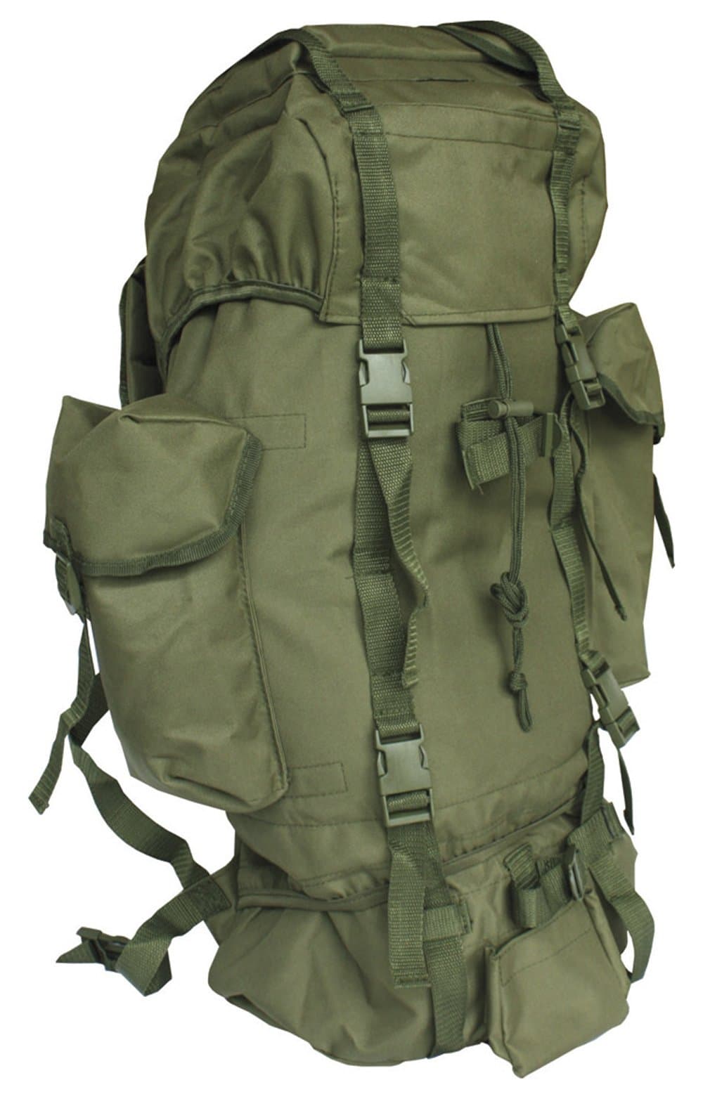 Army Combat Military Travel Rucksack Cadet Bergen 60 Litre L New Green