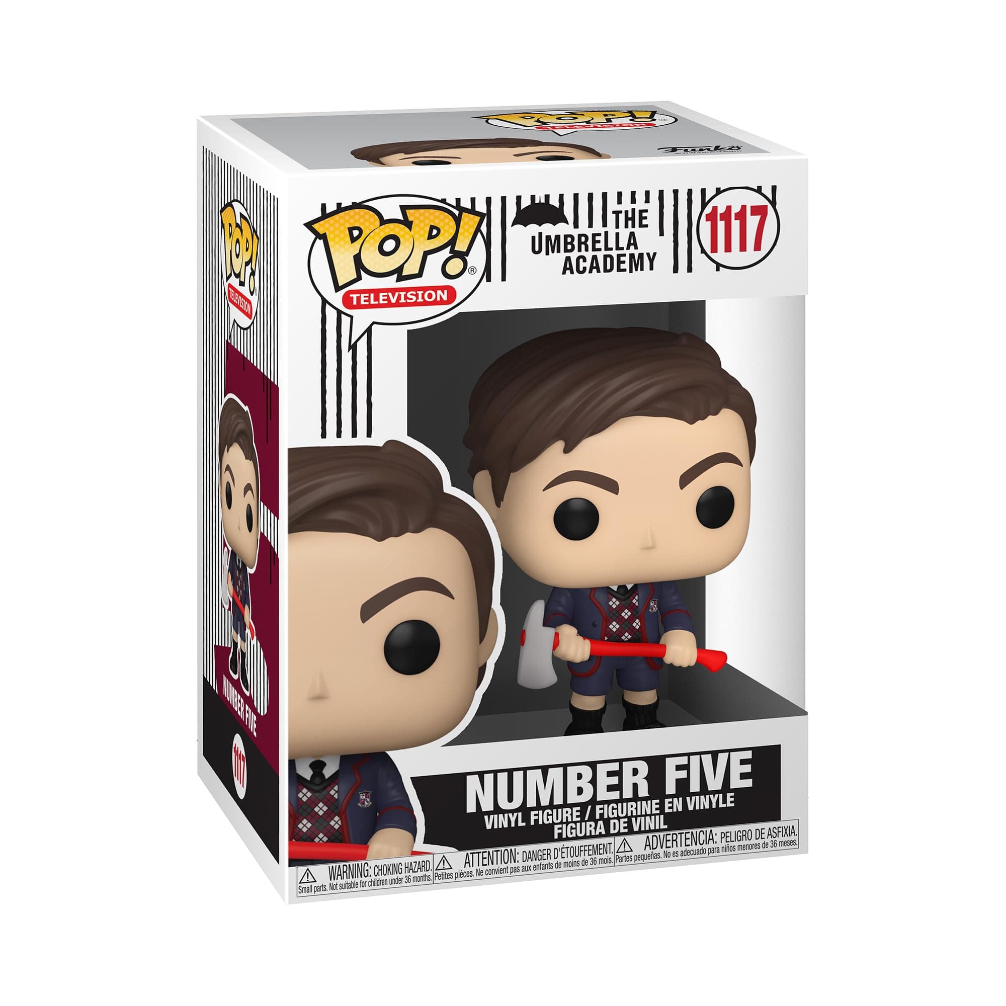 Funko 55071 POP TV: Umbrella Academy- Number 5 Vinyl