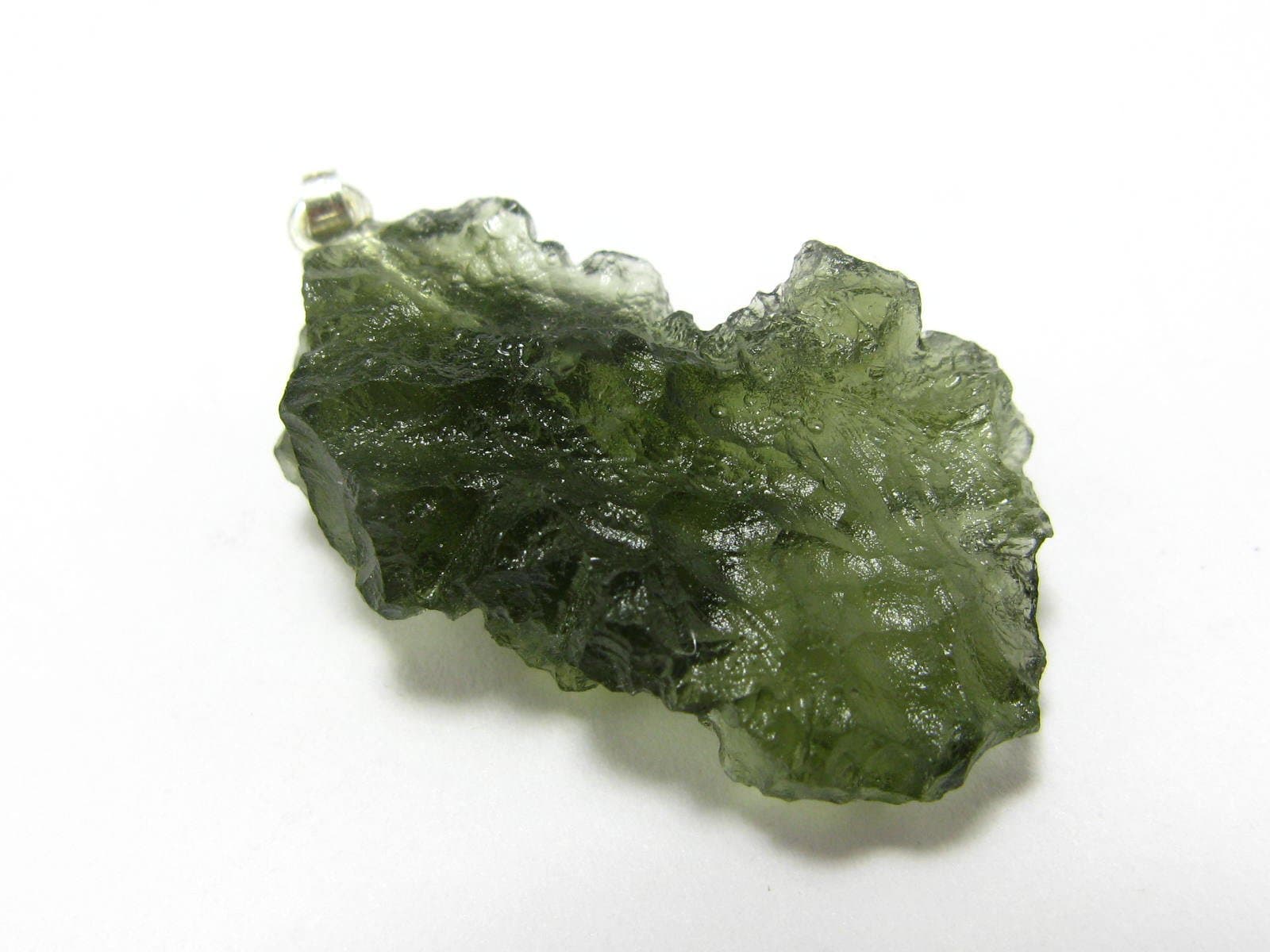 Tektite Pendant From Czech Republic - 1.4"