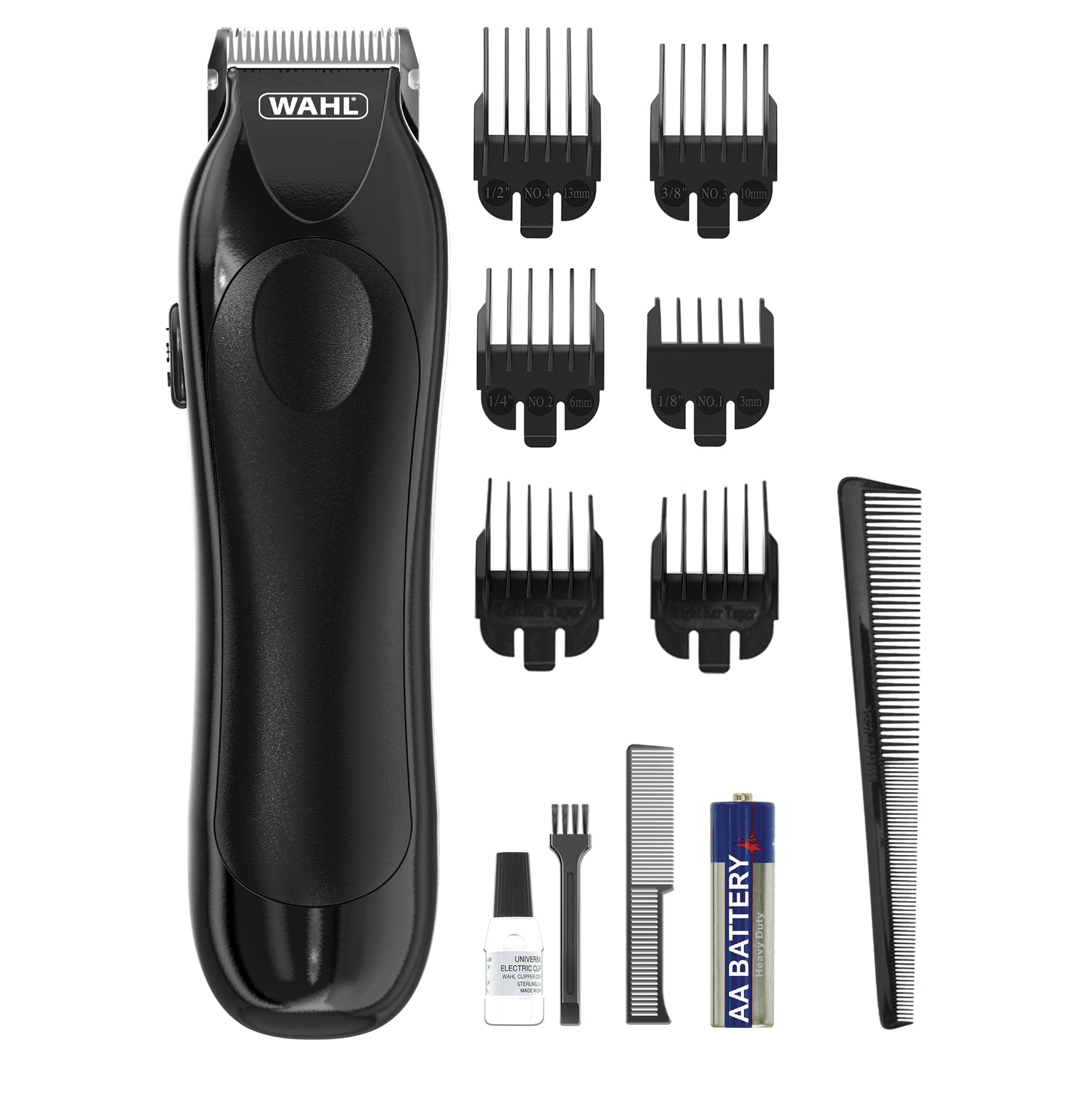 Wahl Mini Pro Cordless Trimmer, Men’s Beard Trimmer, Mini Hair Trimmers for Men, Stubble Trimming, Battery Powered, Lightweight, Male Grooming Set, Facial Hair Care Kit