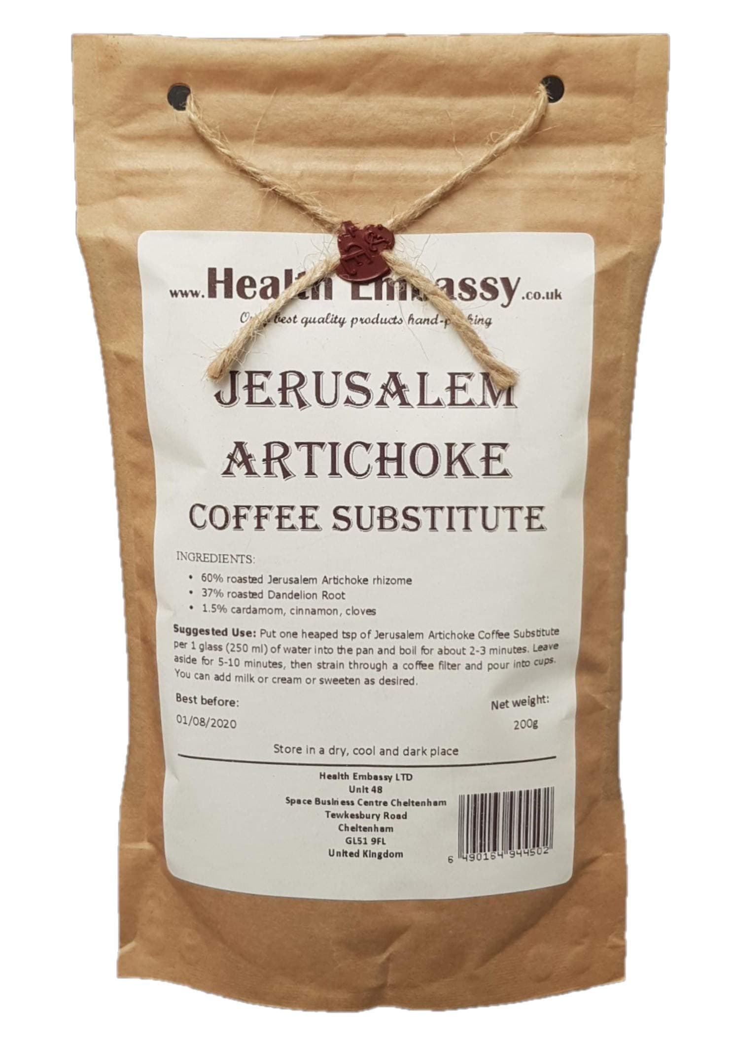 Health Embassy Jerusalem Artichoke Coffee Substitute (100g)