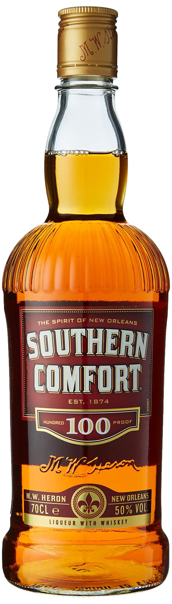 Southern Comfort® 100 Proof Whiskey Liqueur, 70 cl, ABV 50%