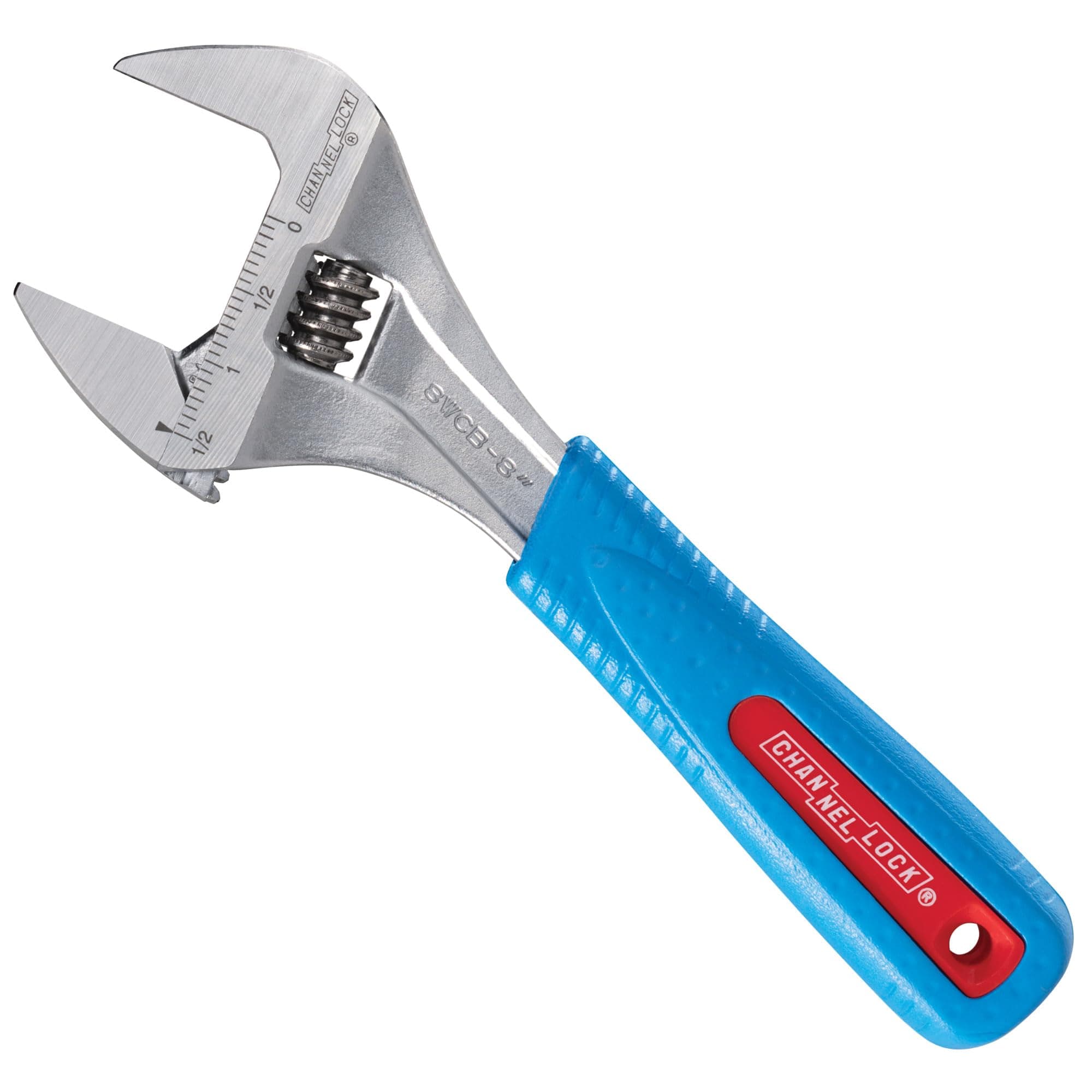 Channellock - Usa 8Wcb Adjustable Wrench - Chrome (Wide Jaw)