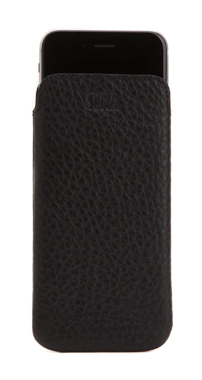 Sena UltraSlim Classic, Thin Leather Pouch Sleeve for The iPhone 6+ 7+ 8+ Plus - Black