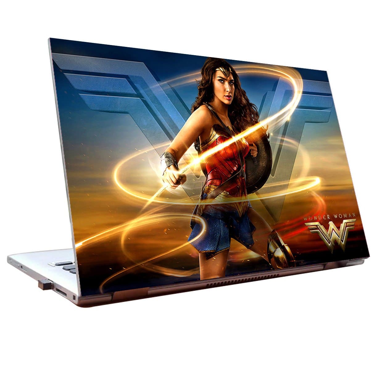 Tamatina Laptop Skins 14 inch - Wonder Woman - Diana Prince - Hollywood Movie - HD Quality