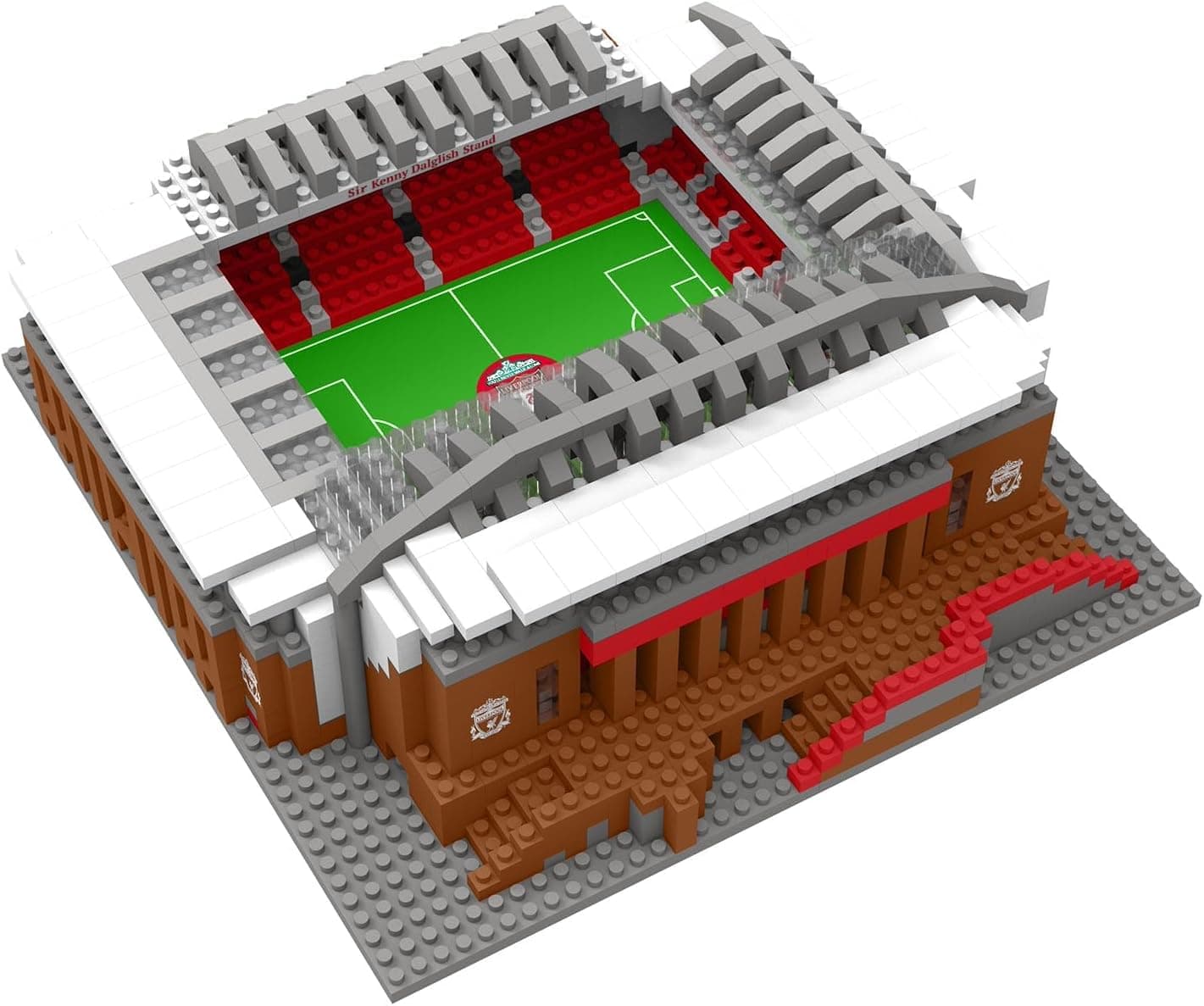 Official Licensed Liverpool FC Anfield BRXLZ Bricks 3D Mini Football Stadium Construction Set