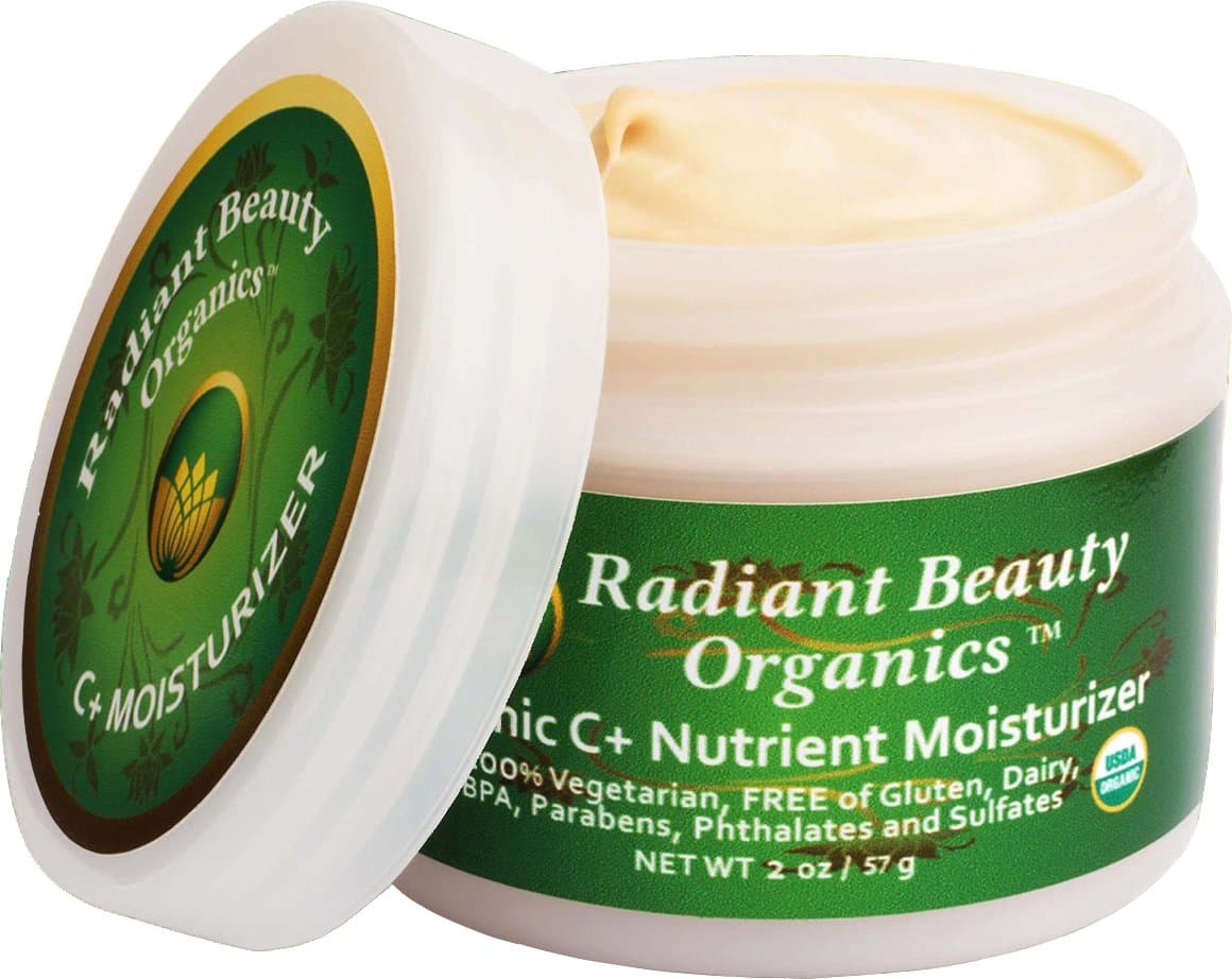 Facial Moisturizer - Best Organic, 100% Natural, Hydrating, Moisturizing, Vitamin C Face Cream for Dry, Sensitive, Oily Skin, Anti-aging, Anti-wrinkle for Women and Men