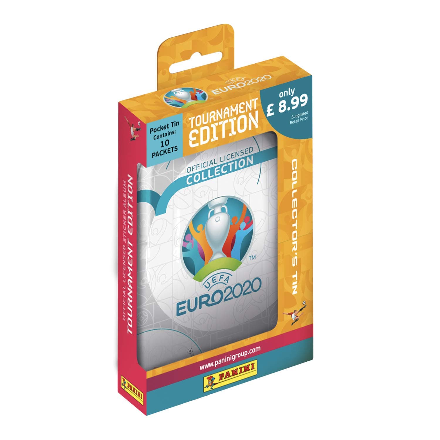 UEFA Euro 2020 Sticker Collection Pocket Tin