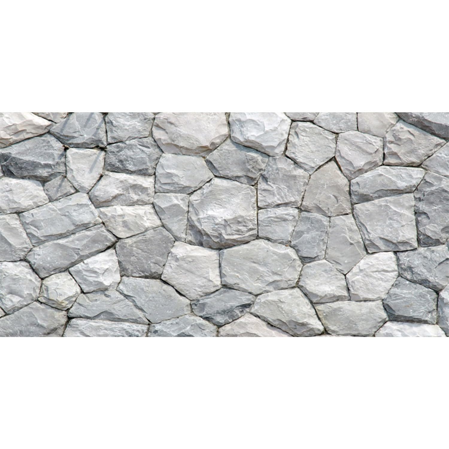 AWERT 30x18 inches White Stone Aquarium Background Rocky Fish Tank Background Rock Terrarium Background Durable Polyester Background