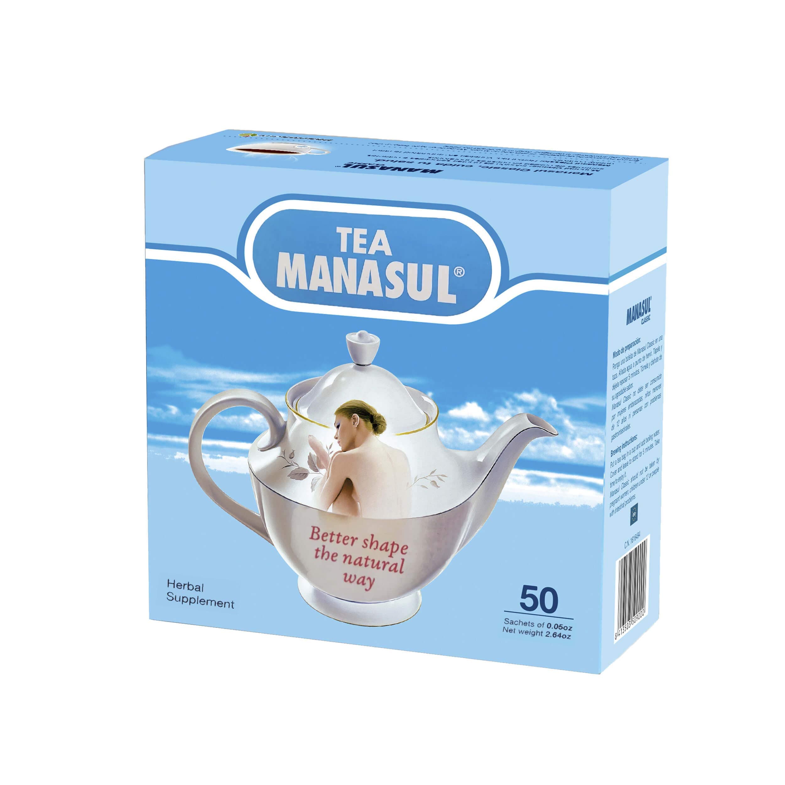 MANASUL TEA 2.64 OZ 50 BAGS