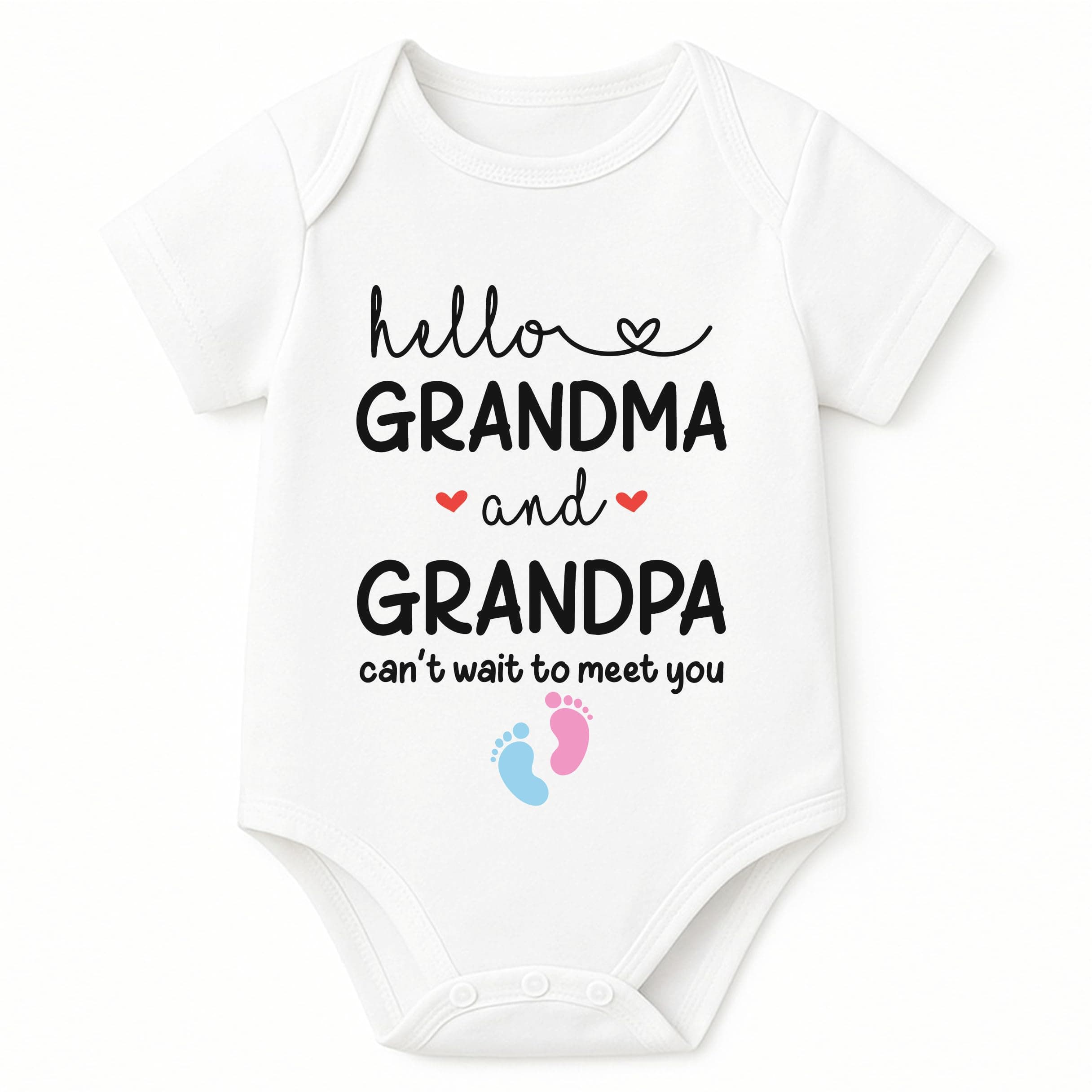 Lillypupp Pregnancy Announcement Gift for Grandparents to be | Baby Coming Soon Bodysuit | Reveal idea for Grandma, Grandpa, Dad, Husband, Aunt, Uncle or Family