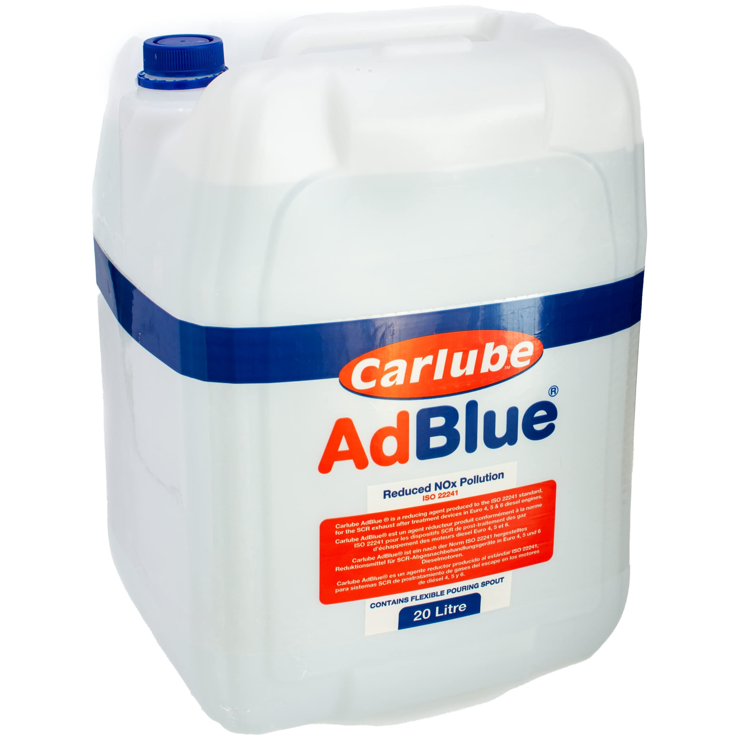 Carlube Car & Truck Adblue 20Ltr with Integrated Pouring Spout