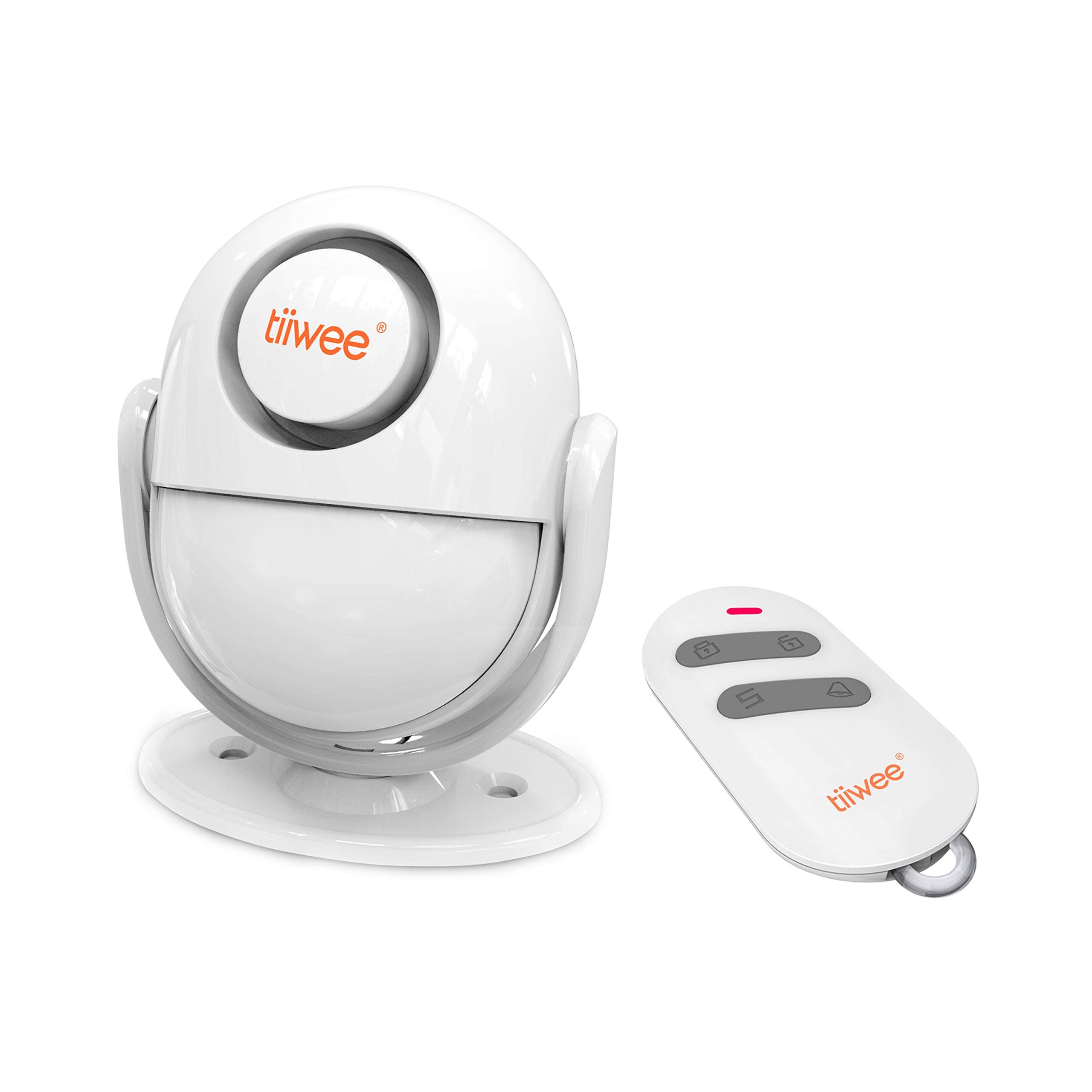 A2 PIR Motion Sensor Anti-Burglar Alarm System with Remote Control - 125 dB Siren - Expandable - Alert and Chime Mode for House Garage Shed Shop Home Security - 2 Year Warranty