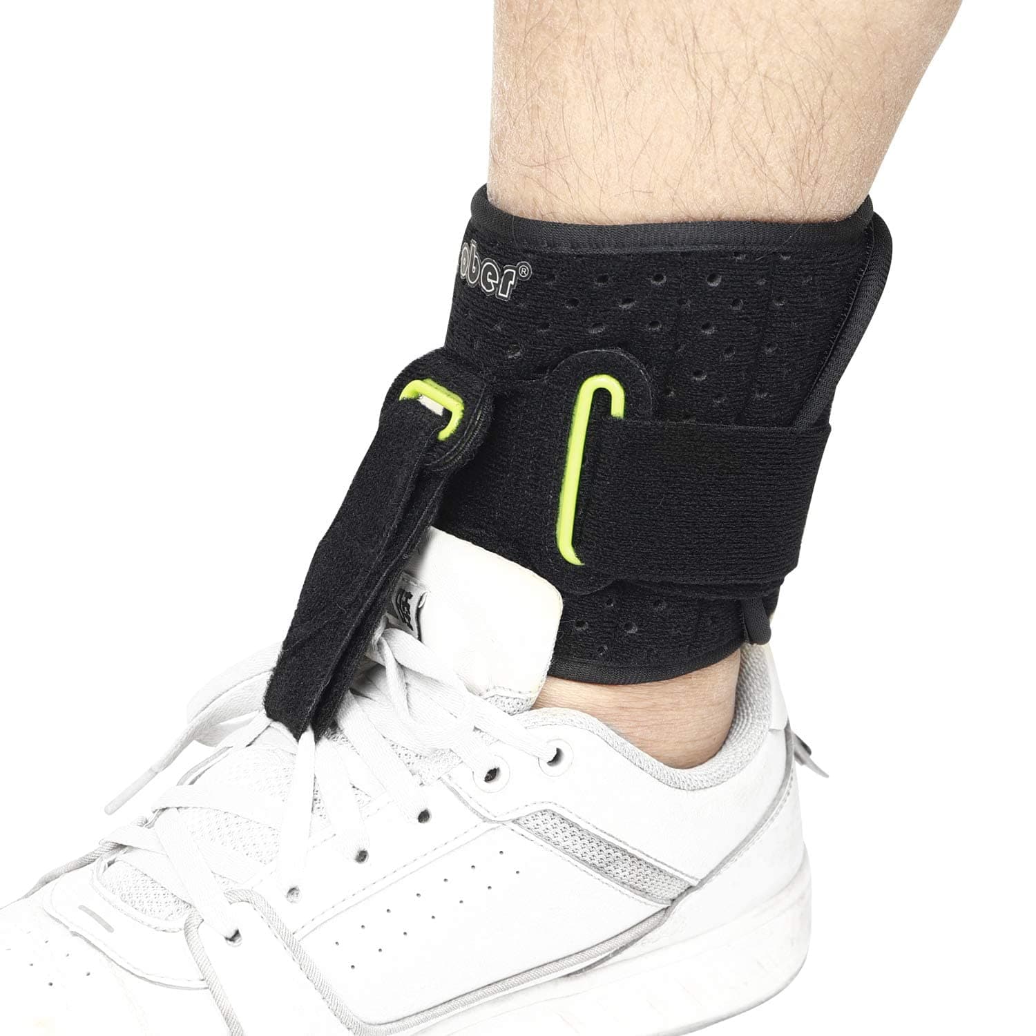 Ankle Joint Foot Drop Orthosis, Adjustable Foot-UP Ankle Brace Day Time Pain Relief Plantar Fasciitis?Splint Orthotics Strap Ankle Sprain Achilles Tendinitis Ankle Supports
