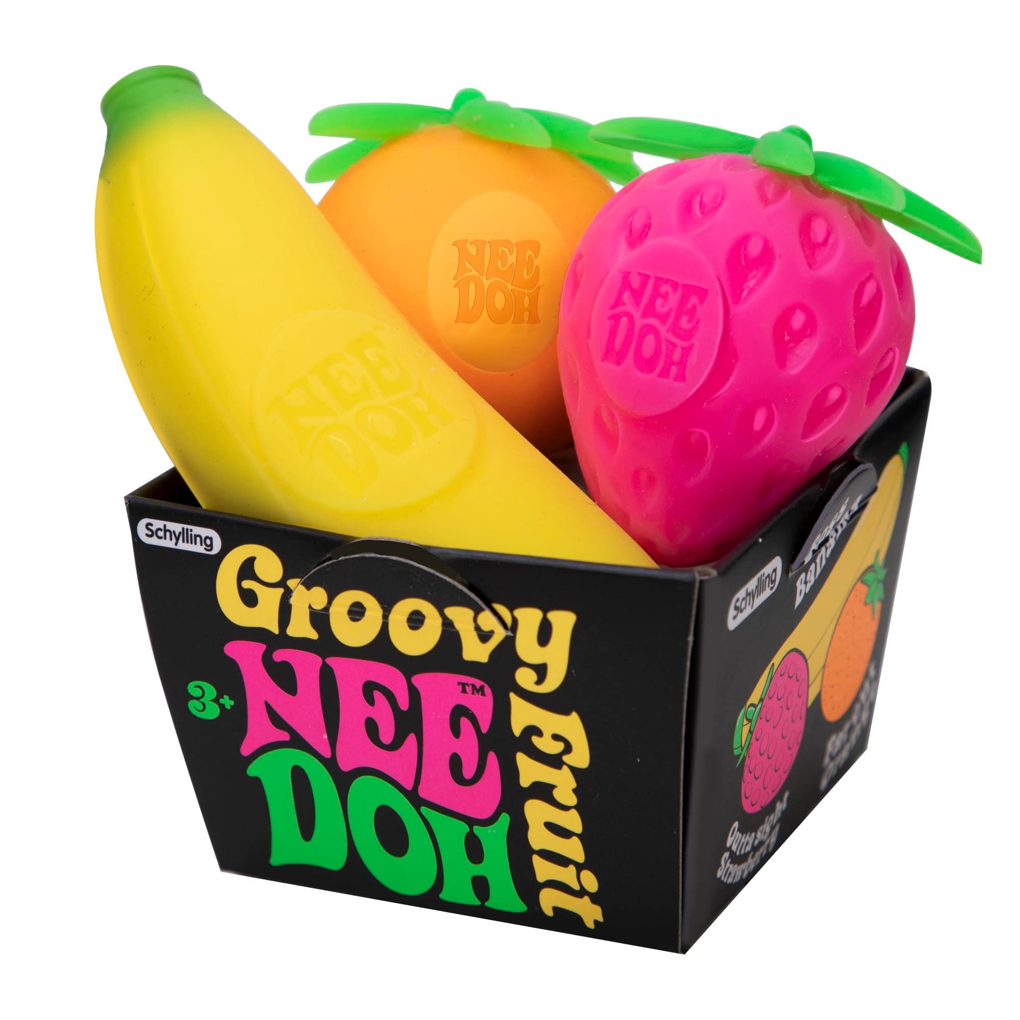 Nee Doh Groovy Fruit - Novelty Toy (GFND)