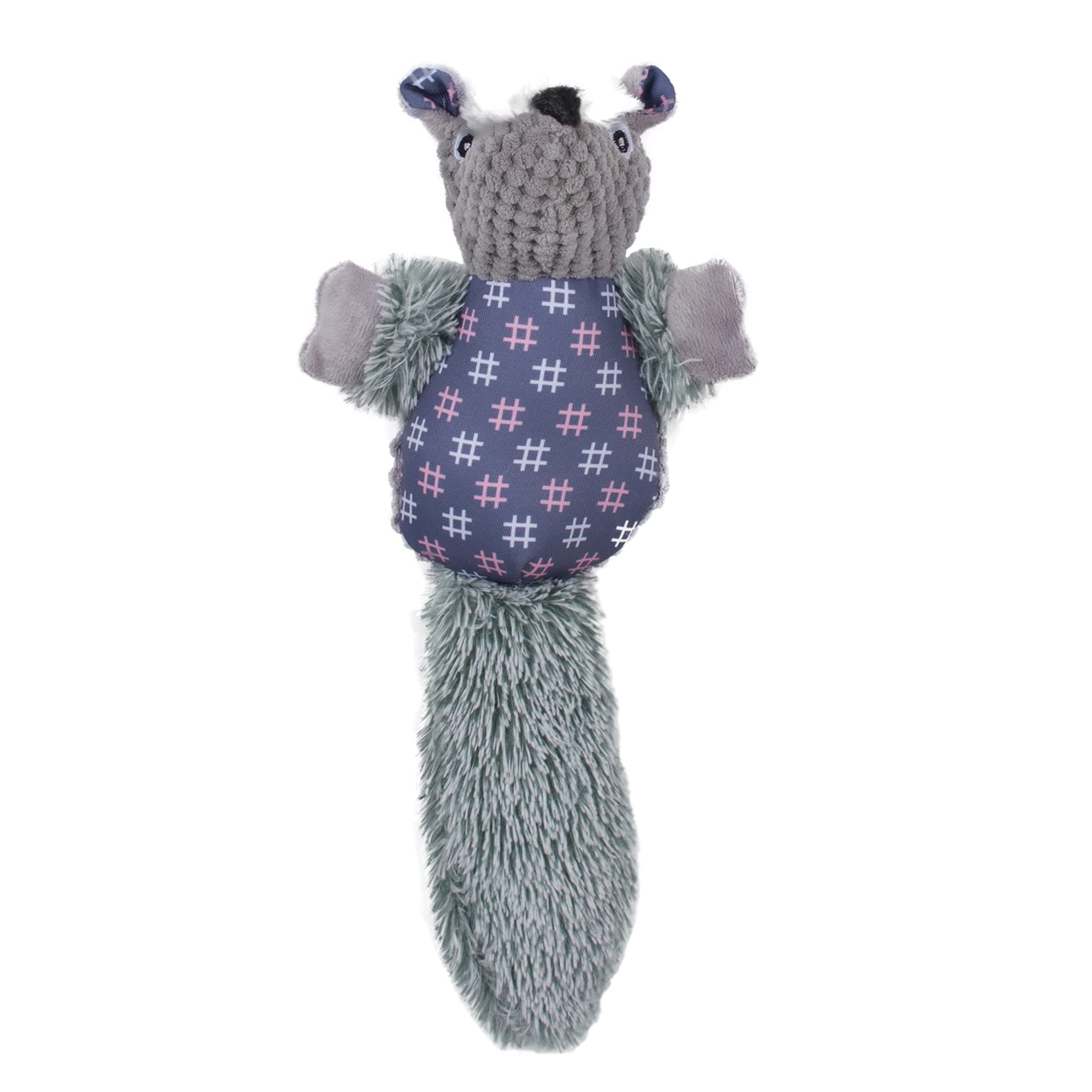 Maestro Pets Plush Dog Toy, Stuffed Squeaky Dog Toy with Squeaker and Crinkle Paper, Durable Soft Crinkle Dog Toy for Puppies, Small, and Medium Dogs