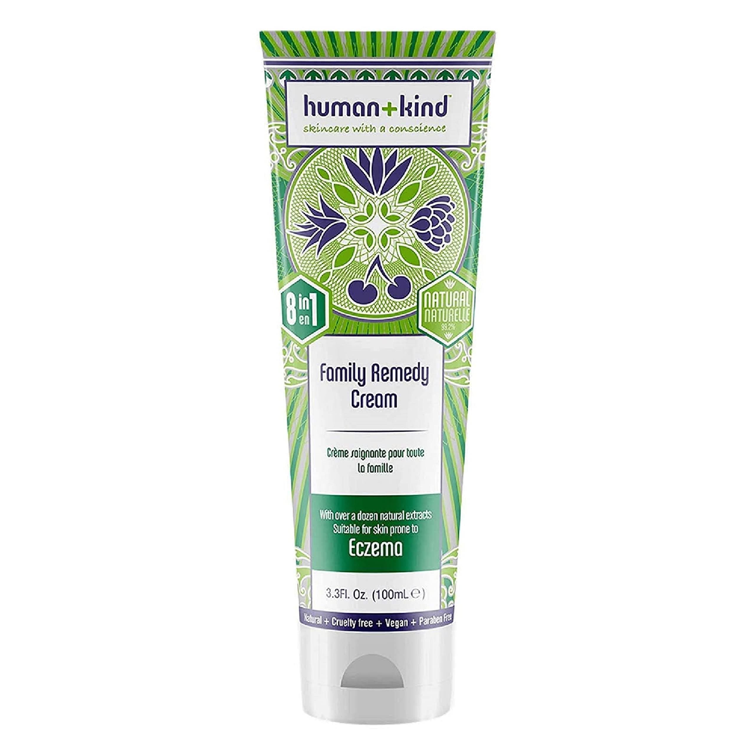 Family Remedy Cream - Smoothing, Healing Body Repair for Burn and Rash Soothing, Itch Relief, and Extremely Dry Skin Hydration - Emollient, Non Greasy Formula - For All Skin Types - 3.3 oz
