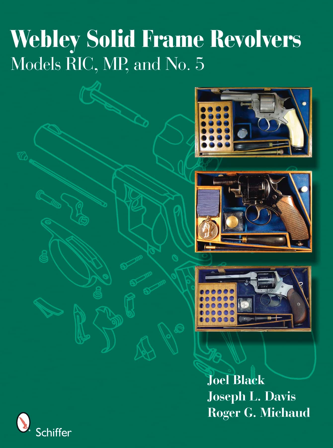Webley Solid Frame Revolvers: Models RIC, MP, and No. 5