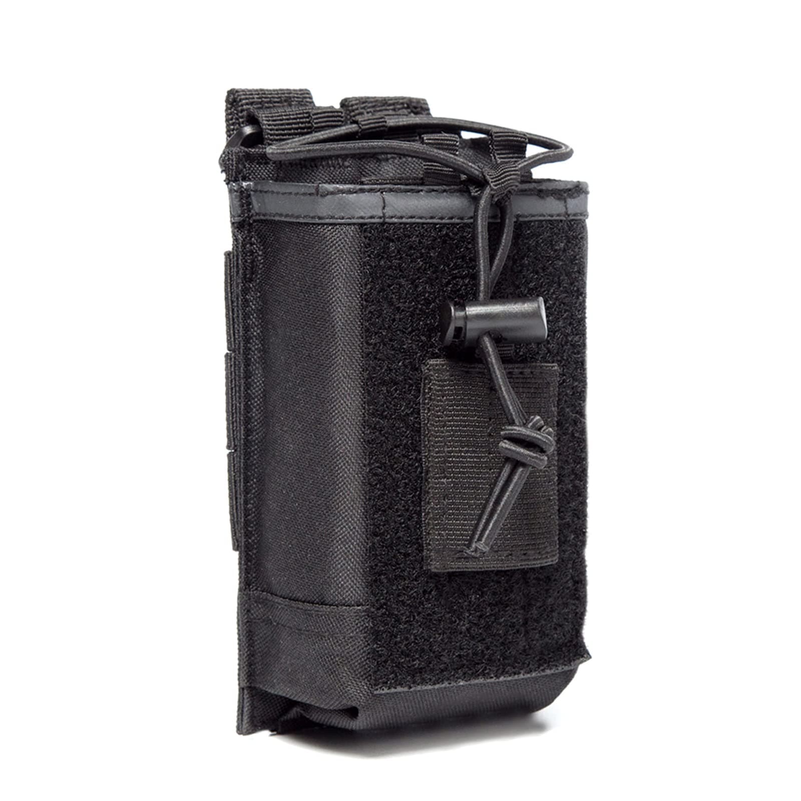 Tactical Radio Holder Radio Holster Molle Radio Pouch Universal Walkie Talkie Holster Molle Radio Holder for Two Ways Walkie Talkie Compatible with Bags/Packs/Duffels
