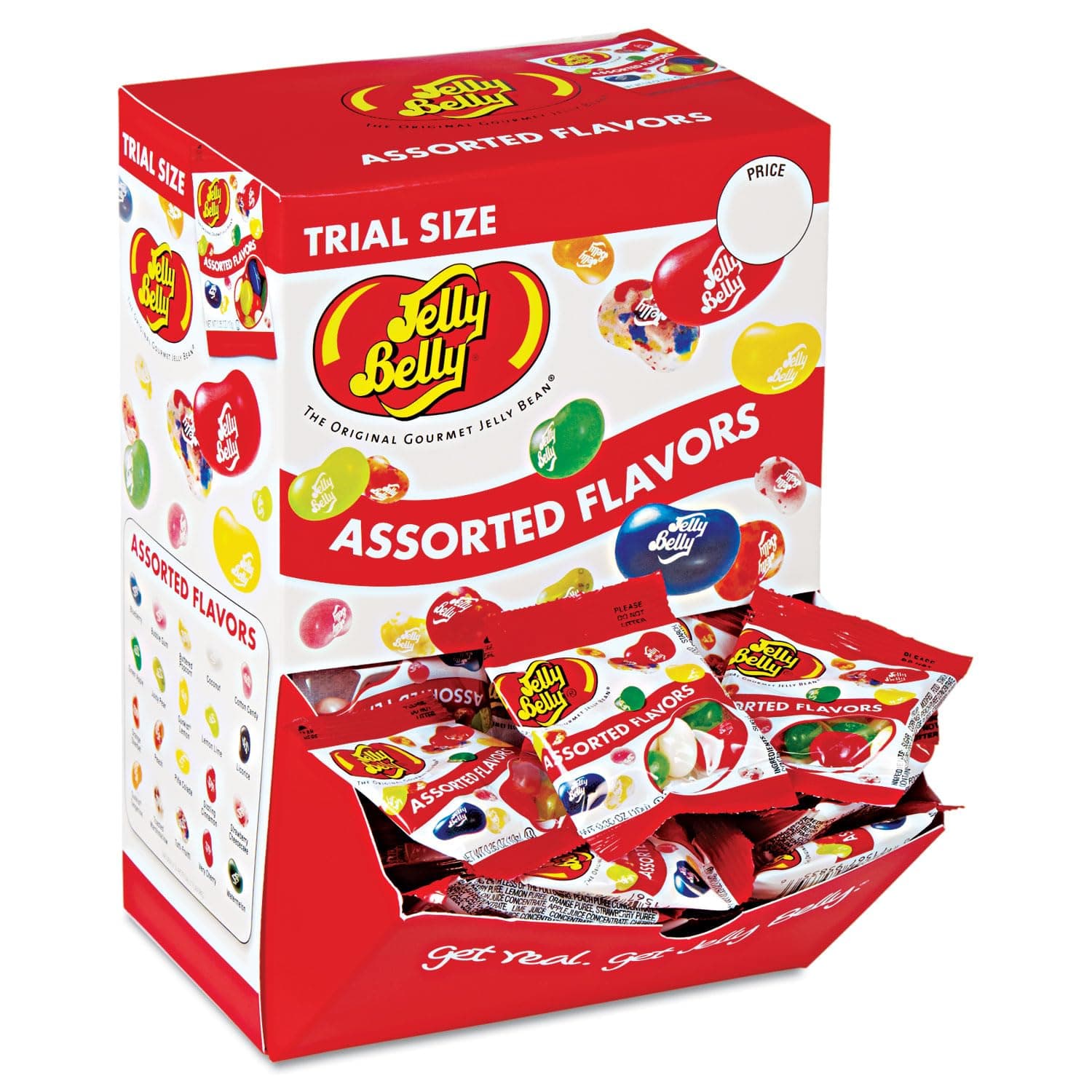 Jelly Beans, Assorted Flavors, 0.35-Ounce Bags (Pack of 80)