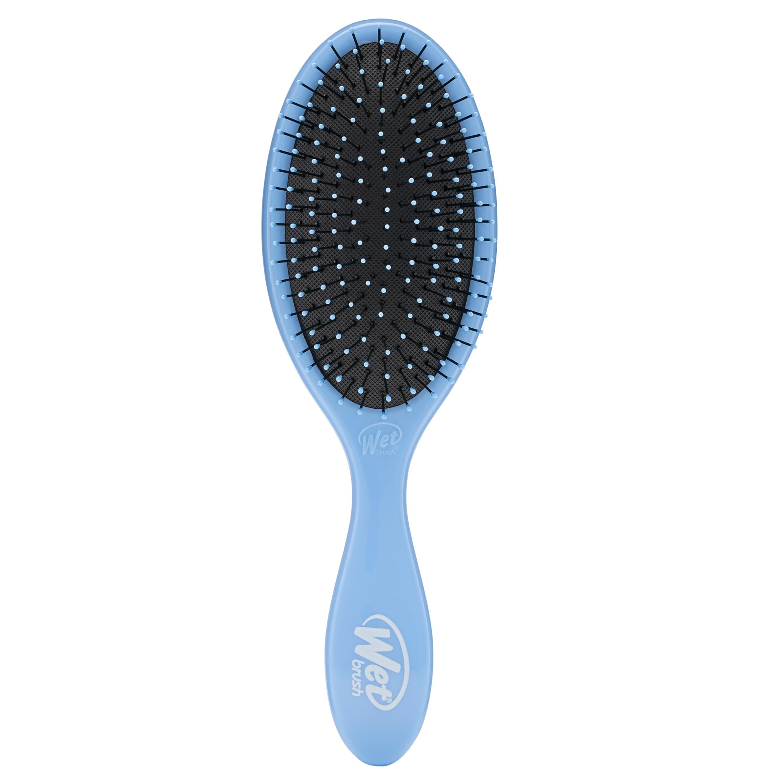 Wet Brush Original Detangler Brush - Sky - All Hair Types - Ultra-Soft IntelliFlex Bristles Glide Through Tangles with Ease - Pain-Free Comb for Men, Women, Boys and Girls