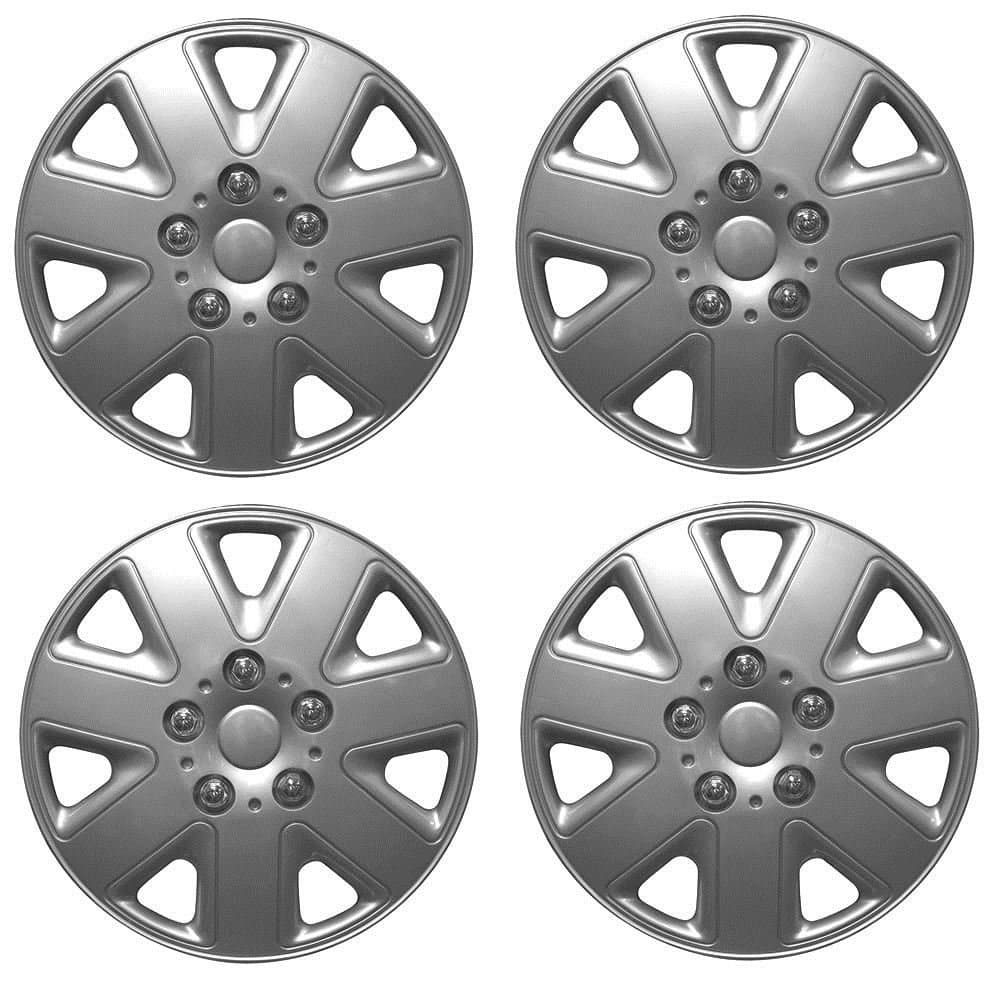 FORD KA SPORTKA 13" Hurricane Car Wheel Trims Hub Caps Plastic Covers Silver