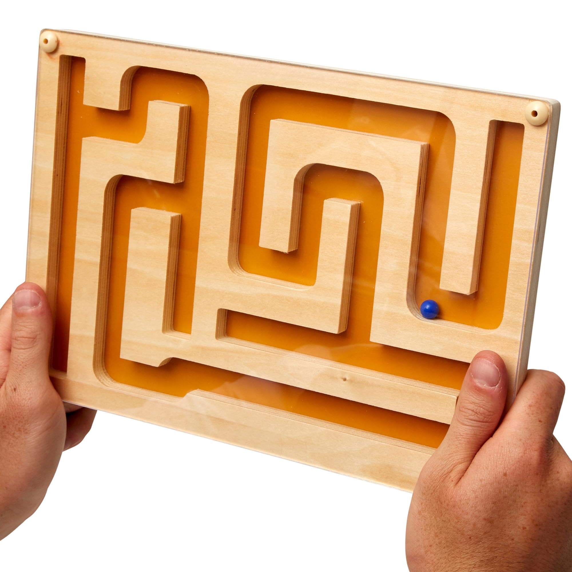 Marble Maze Track Game - Alzheimer's and Dementia Games & Activities for Elderly/Seniors, Improving Skills & Coordination