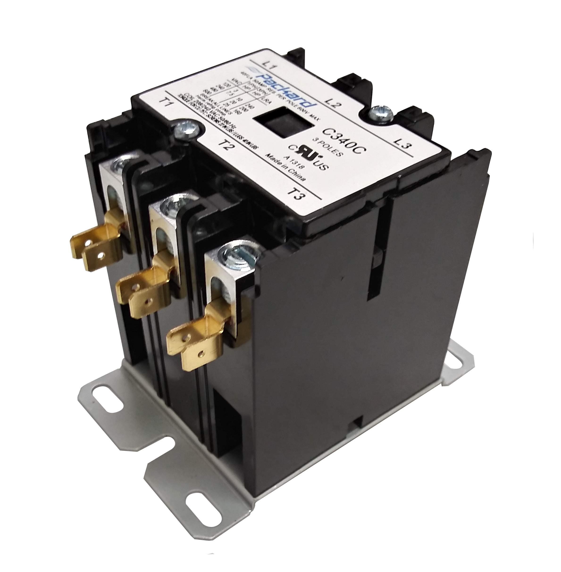 Diversitech Packard C340C 3 Pole 40 Amp Contactor 208/240 Volt Coil Contactor