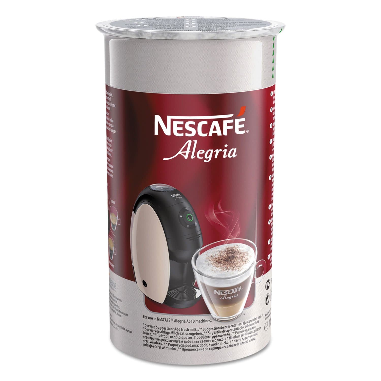 Nescafe Alegria 510 Coffee, for the Nescafe Alegria 510 Barista Coffee Machine, 4.05 Ounce