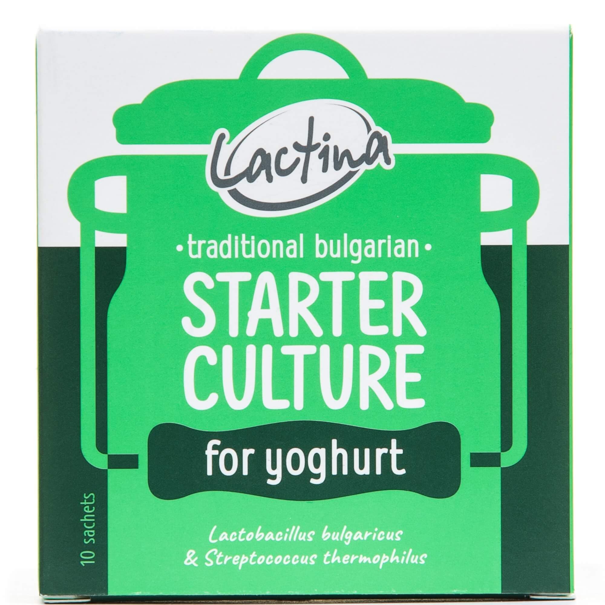 Authentic Bulgarian Starter Culture Make Creamy, Probiotic Homemade Yogurt Live and Active Cultures with Lactobacillus Bulgaricus and S. Thermophilus Heirloom, Reusable Starter Makes up to 10 Liters