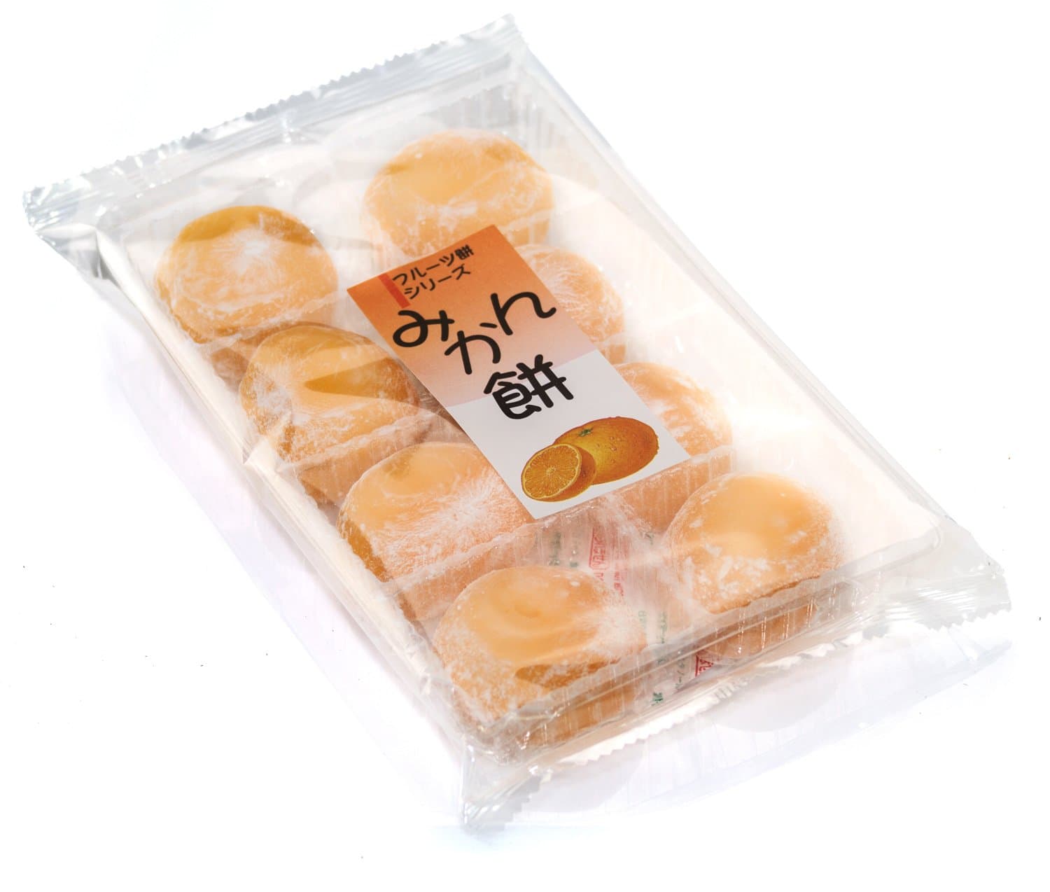 Mandarin Orange Flavor Japanese Traditional Fruit Mochi Mini-Rice Cake Giftset (Japanese Import)