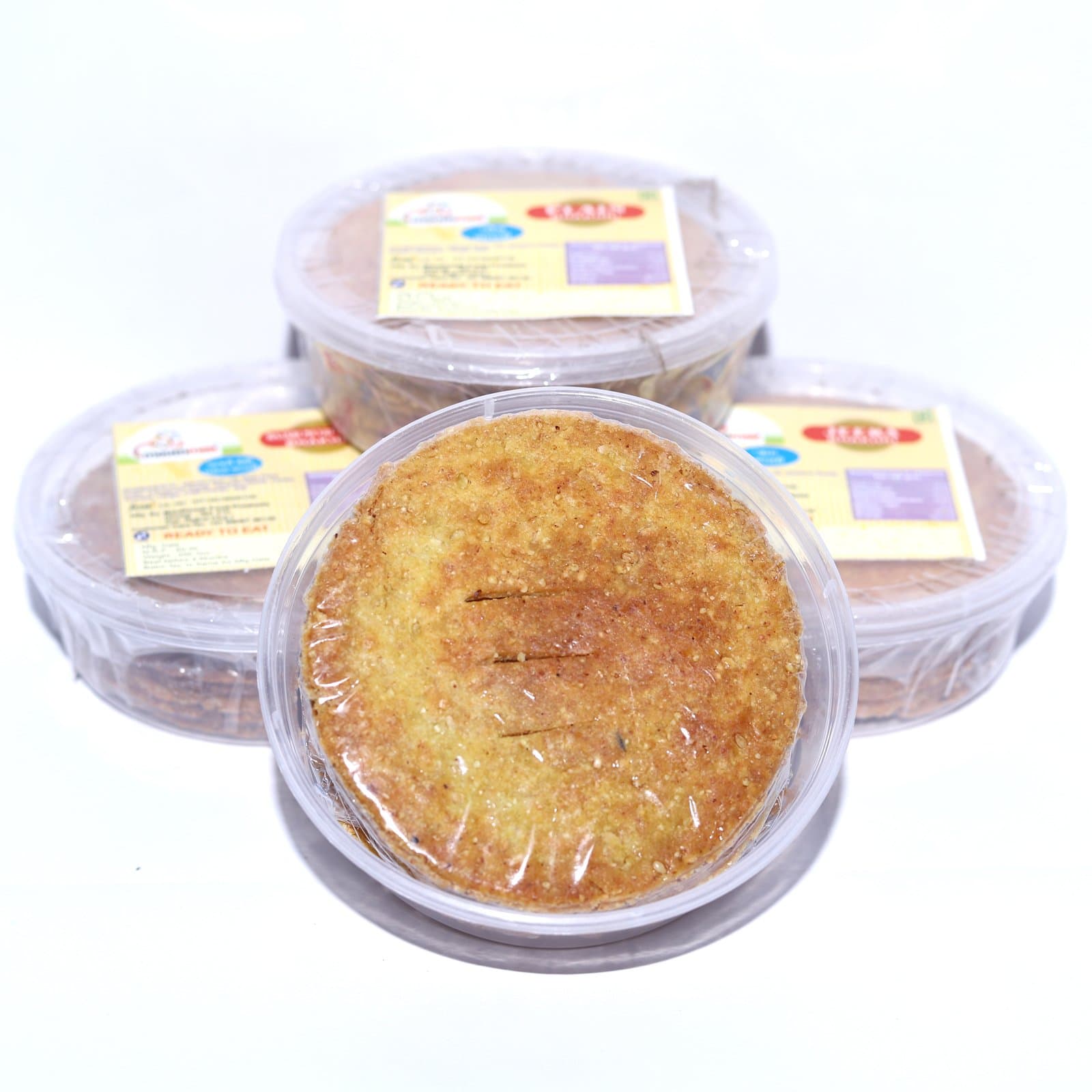 Mouthmelt Bajari Methi Dry Bhakhri Pack of 4 | Ready-to-Eat Roasted Snack (Not Fried) | Shelf Life 4 Months | Healthy Indian Snack (200g x 4 Packets, 7 pcs in 1 Pack) - 800 Grams