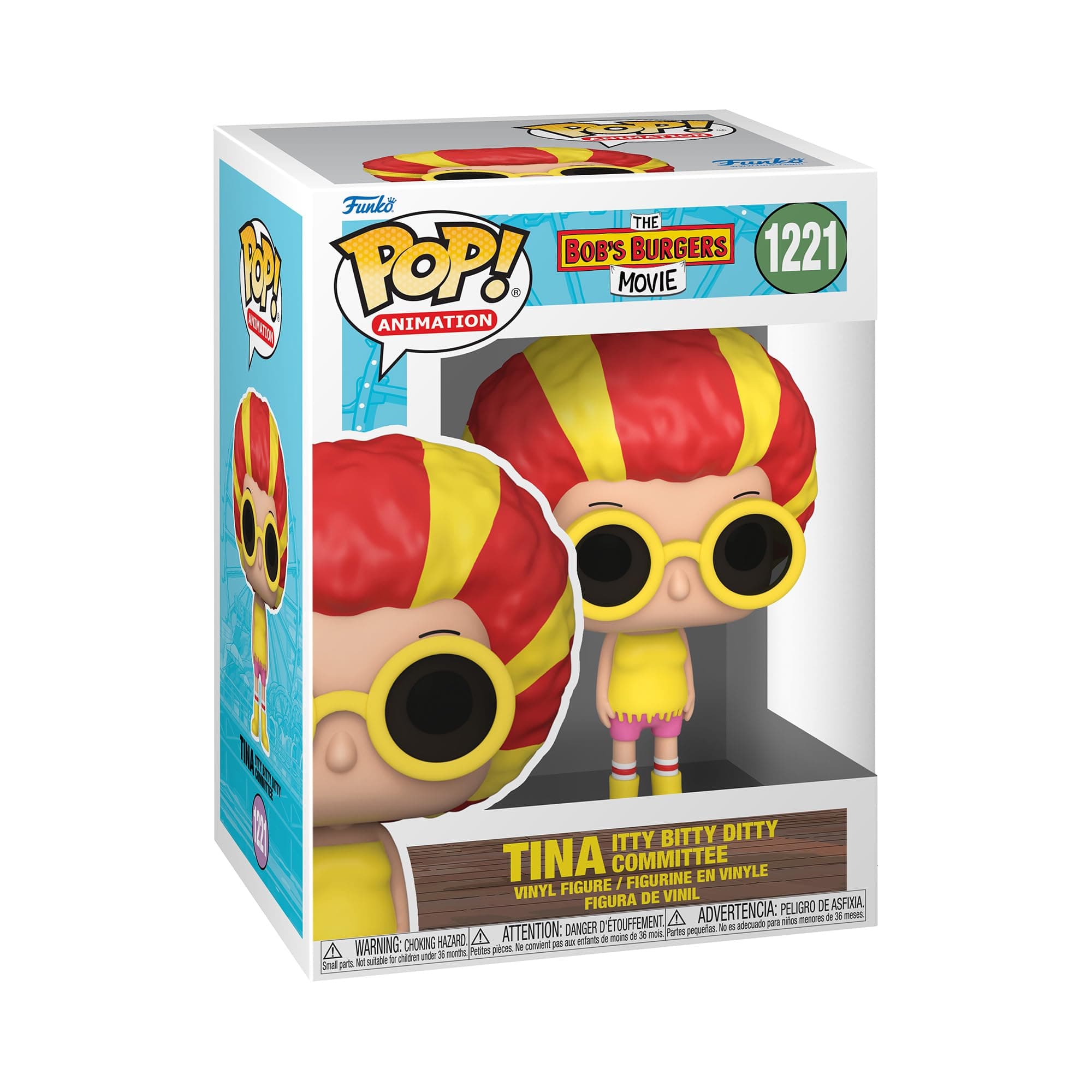 POP! Animation: Bobs Burgers - Band Tina Belcher - Bob's Burgers - Collectable Vinyl Figure - Gift Idea - Official Merchandise - Toys for Kids & Adults - TV Fans - Model Figure for Collectors