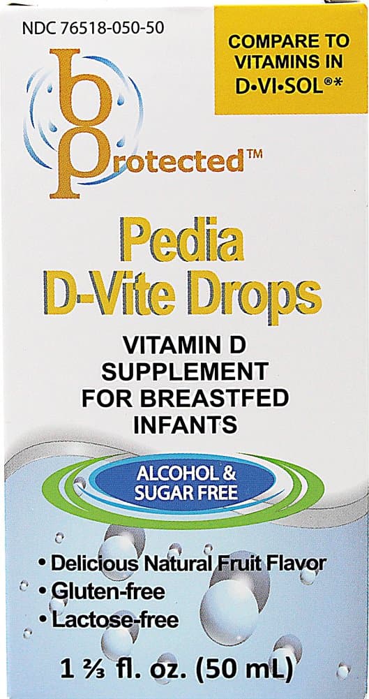 Pedia Vitamin D-Vite Drops 1 2/3 fl Ounce Liquid