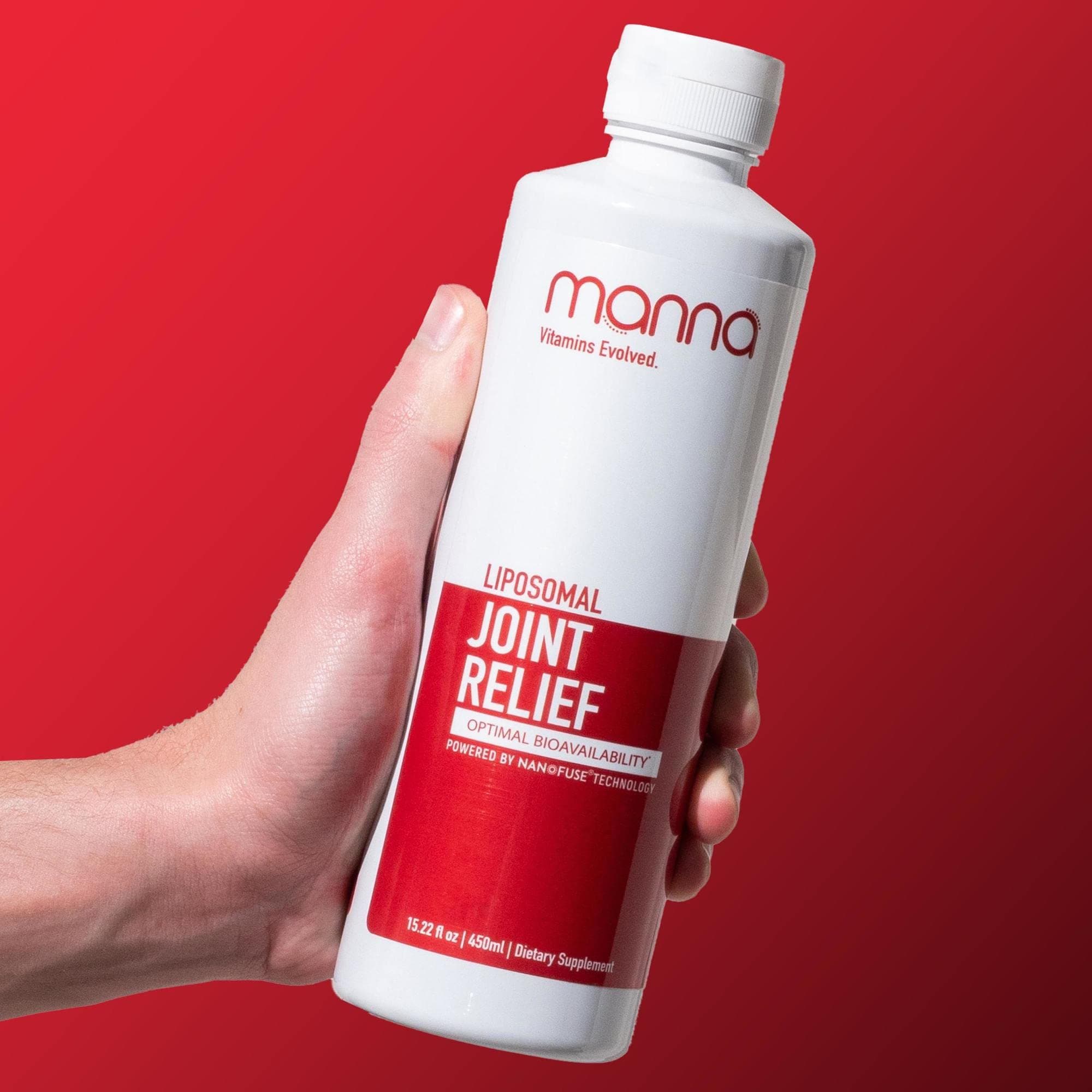 Liposomal Joint Relief Supplement for Women, Men Includes Curcumin, Glucosamine, Chondroitin, Quercetin for Joint Health, Swelling, Aches, Increase Range of Motion, Mobility