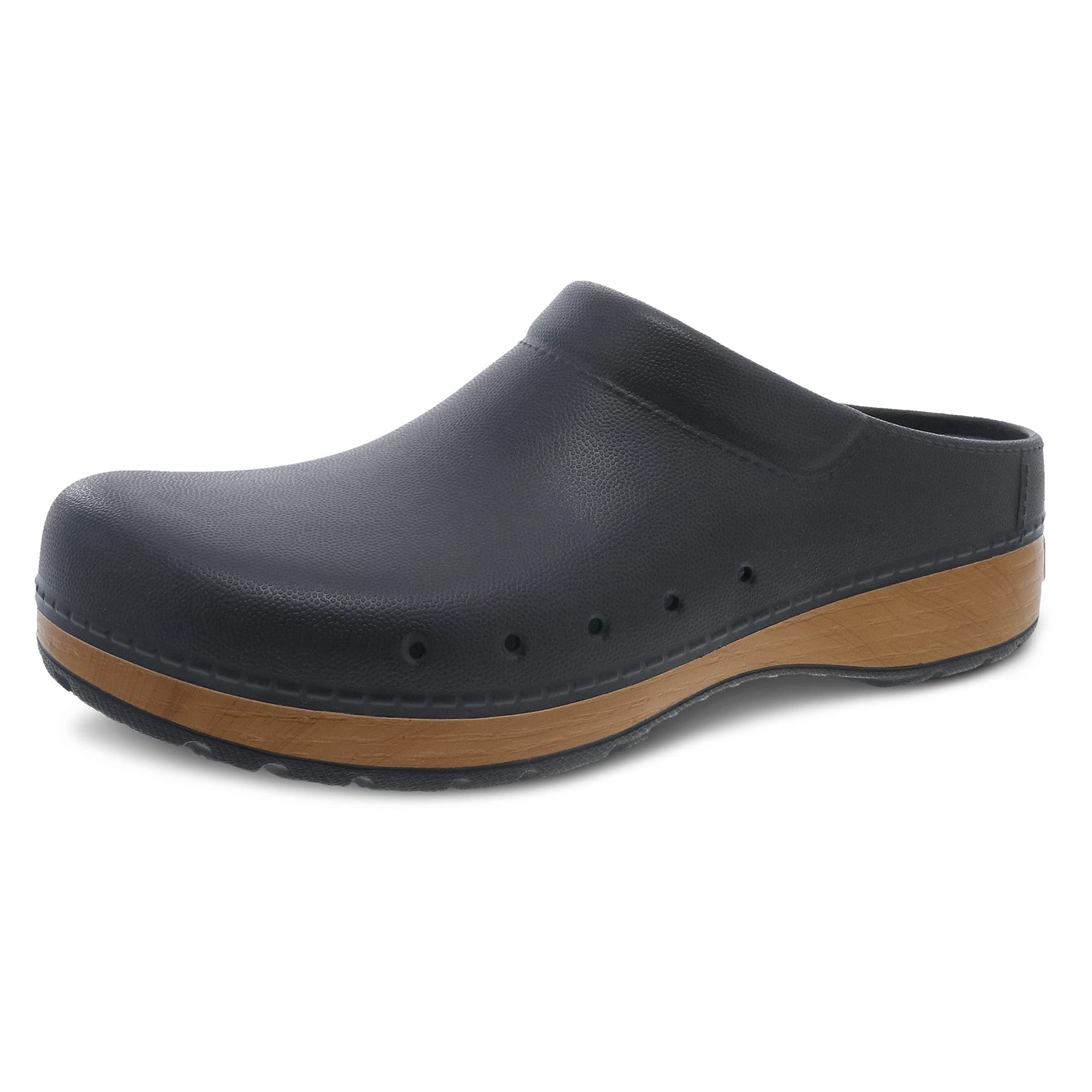 Dansko Men's Kane Slip-On Mule - Lightweight, Cushioned Comfort with Removable EVA Footbed and Arch Support