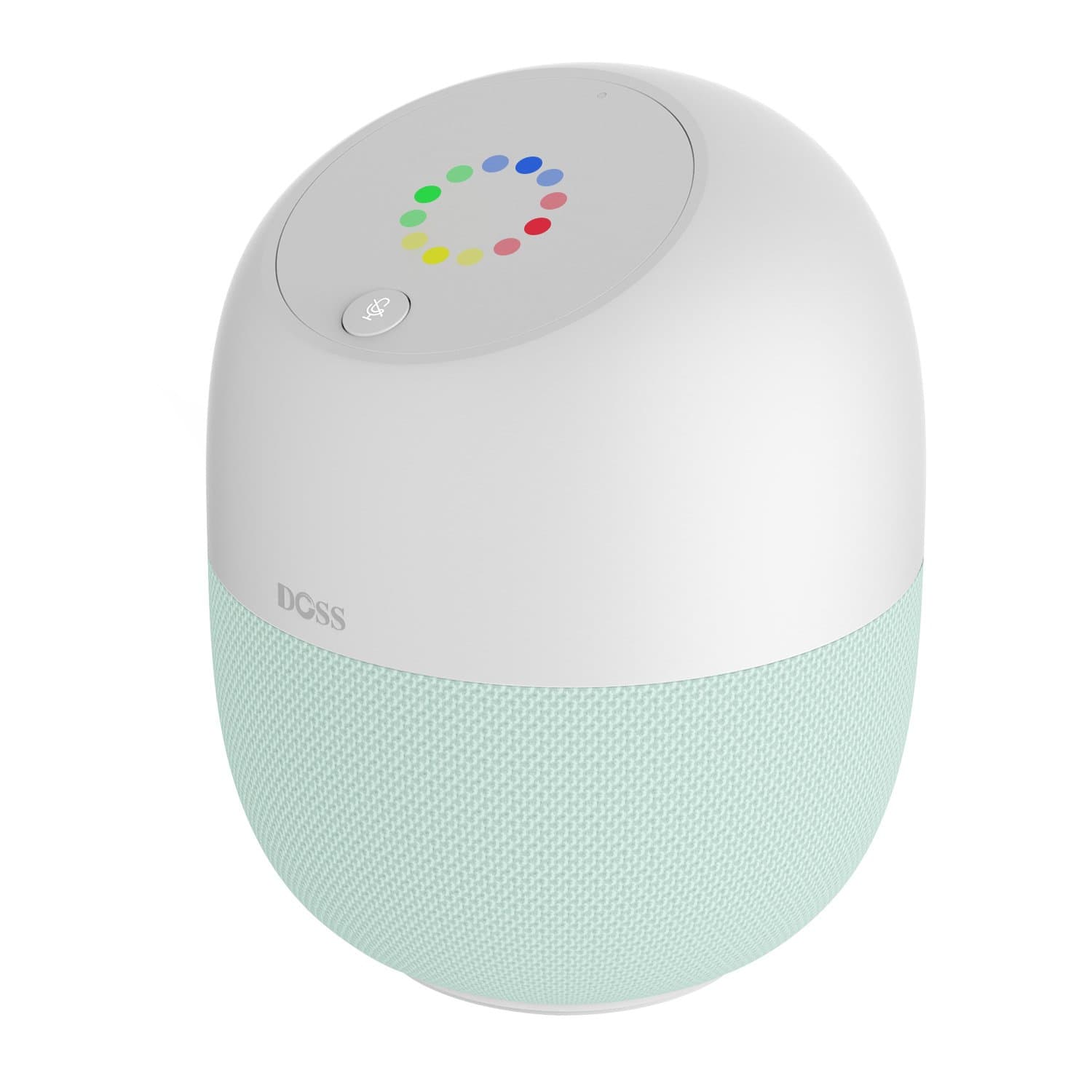 DOSS Assistant 20W Smart Bluetooth Speaker with Amazon Alexa Voice Control, Touch Sensitive Panel, and Built-in Rechargeable Battery[Green]