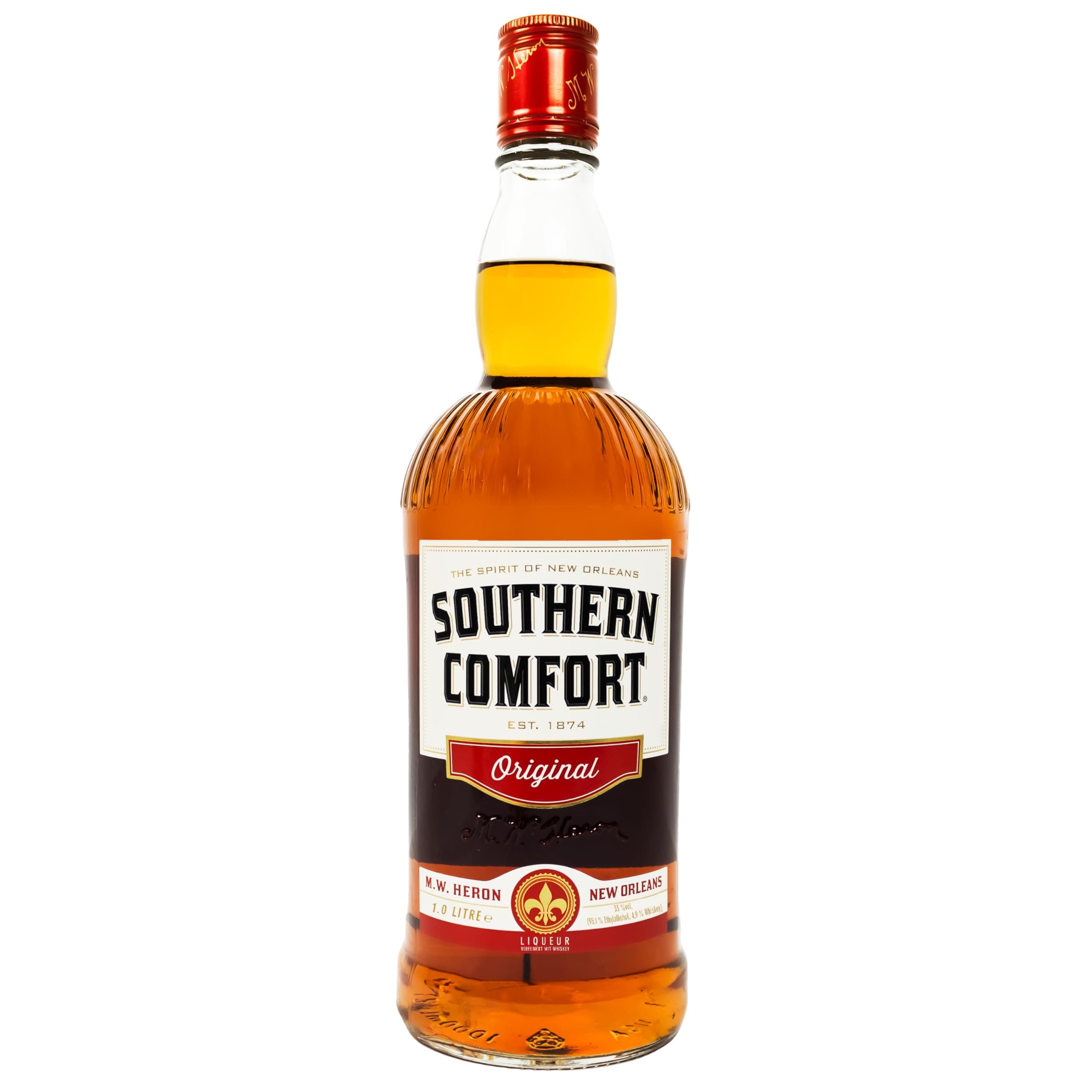 Southern Comfort Original, Liqueur with Whiskey, 1L, 35 Percent ABV